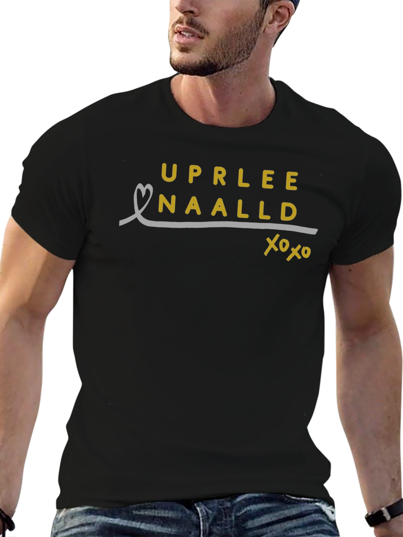 UPRLEENAALLD Tee - Trendy Graphic T-Shirt