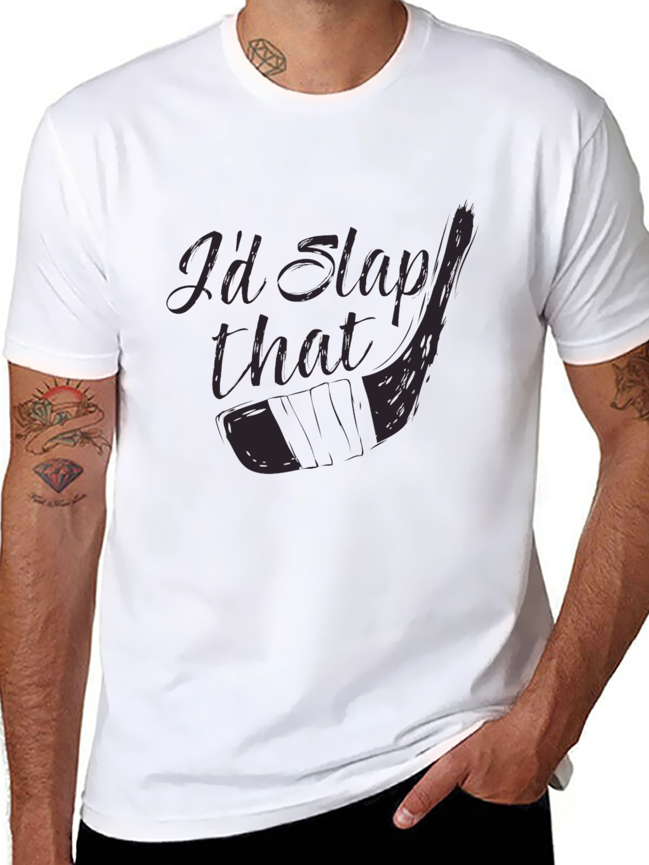 Id Slap That Hockey T-Shirt