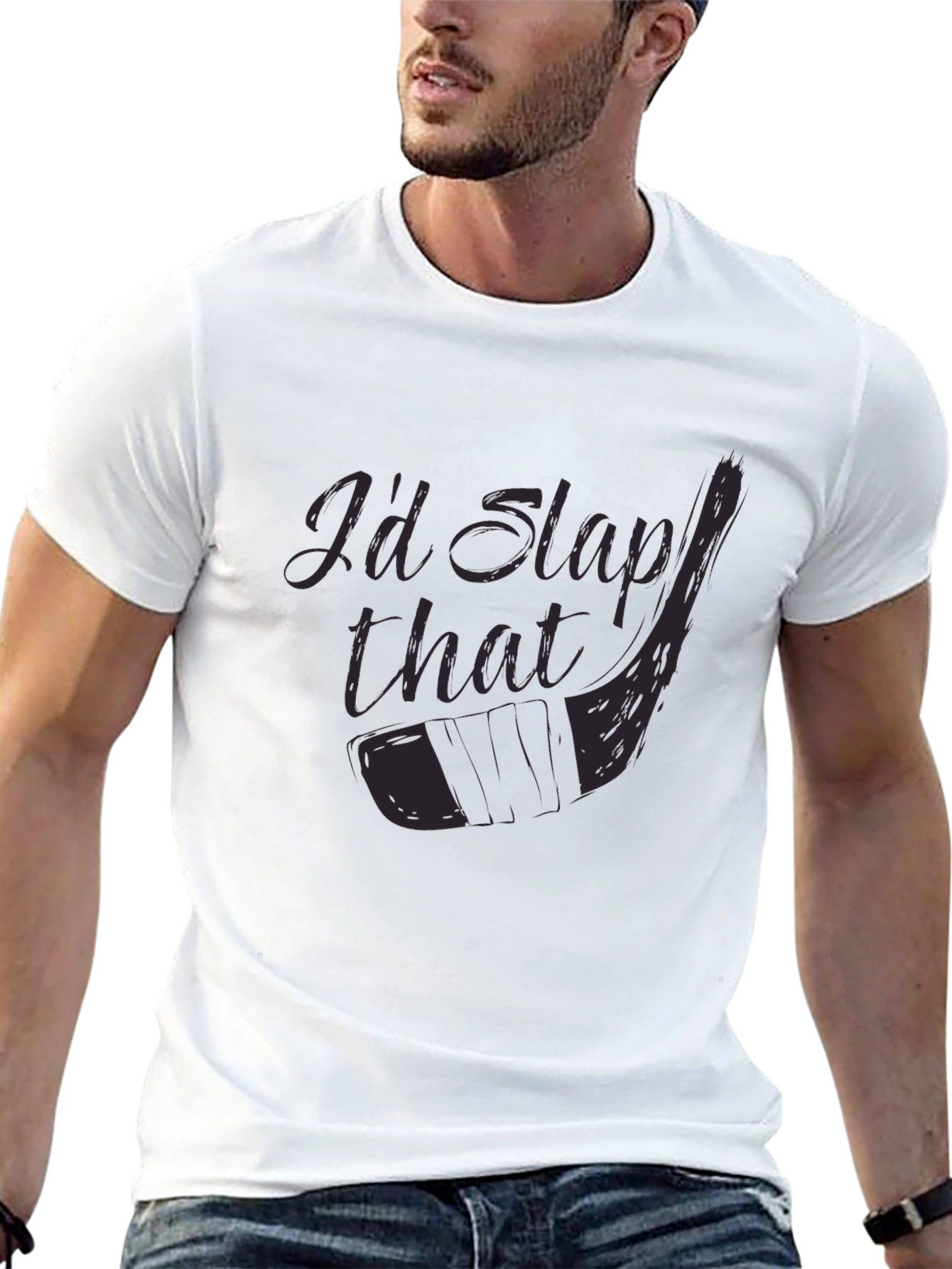 Id Slap That Hockey T-Shirt
