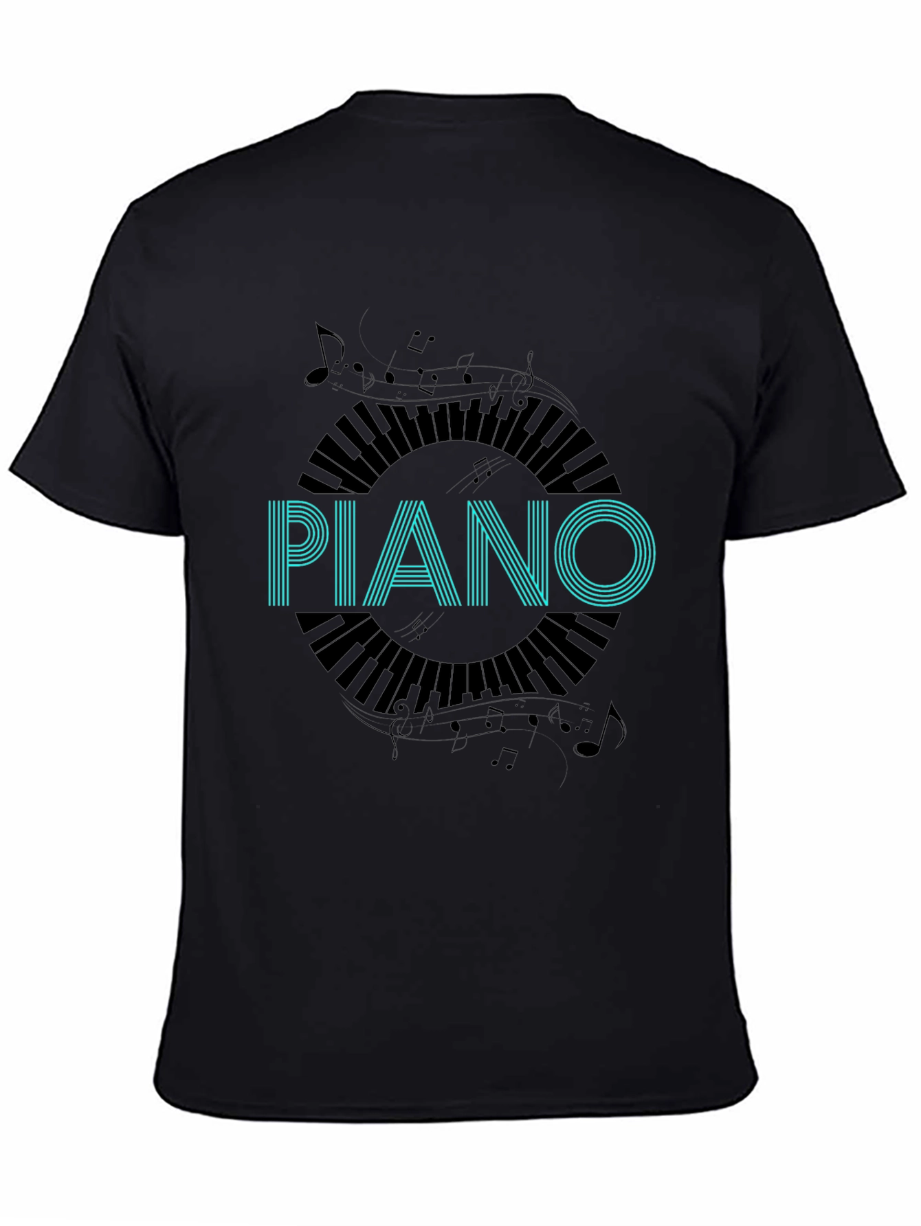 Piano Keys T-Shirt - Music Lover Tee