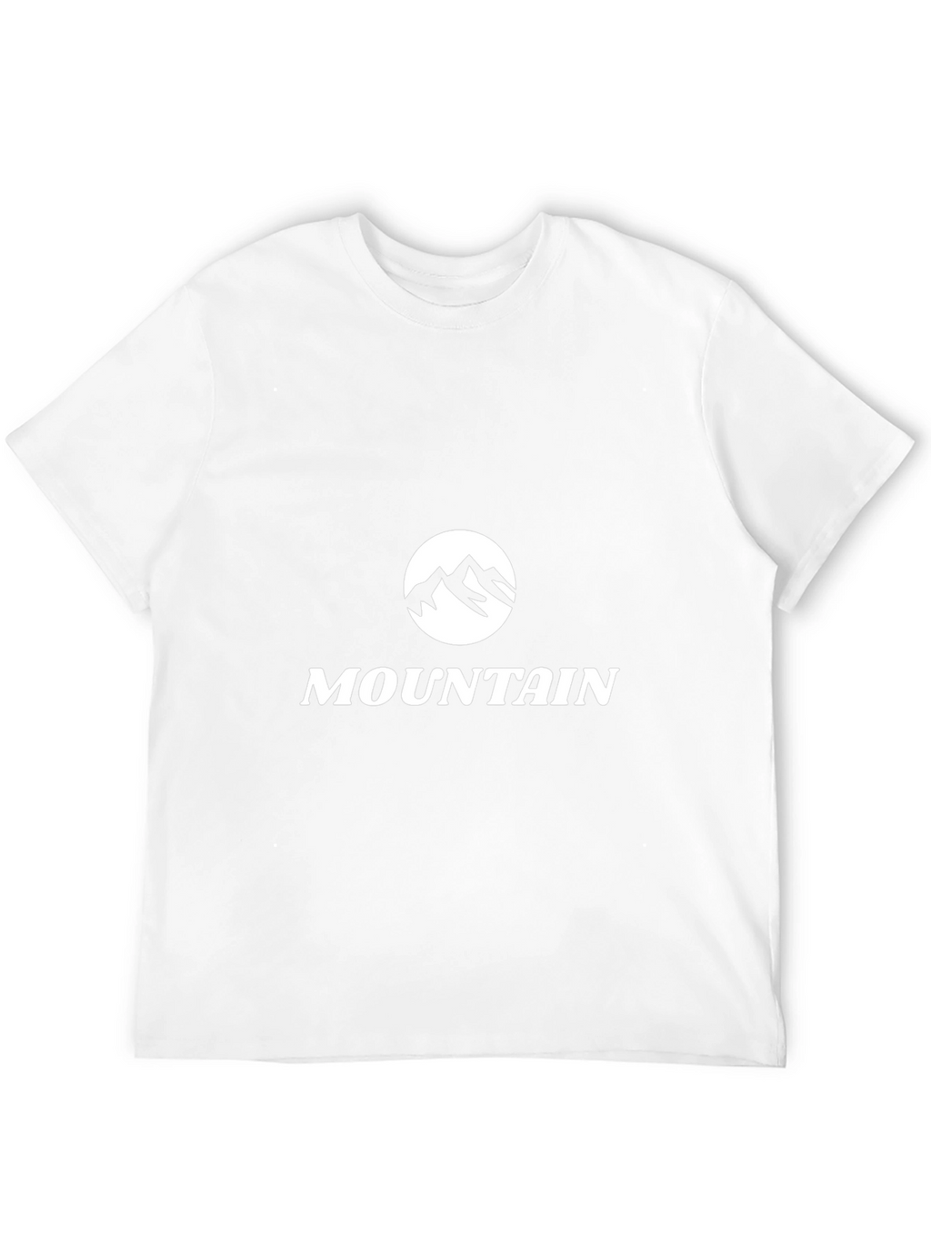 Mountain Graphic Tee - Black Cotton Blend
