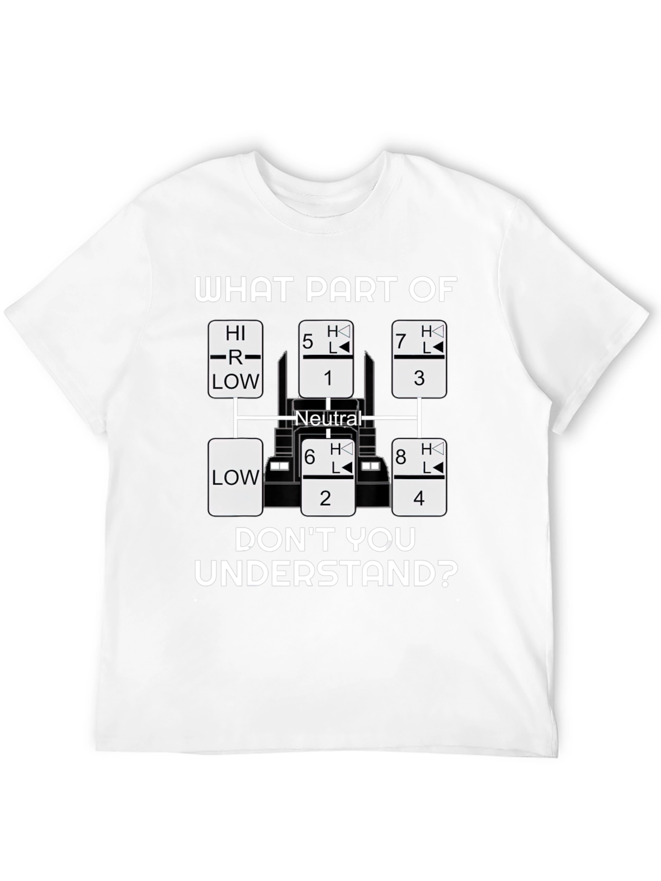 Truck Driver Gearshift T-Shirt