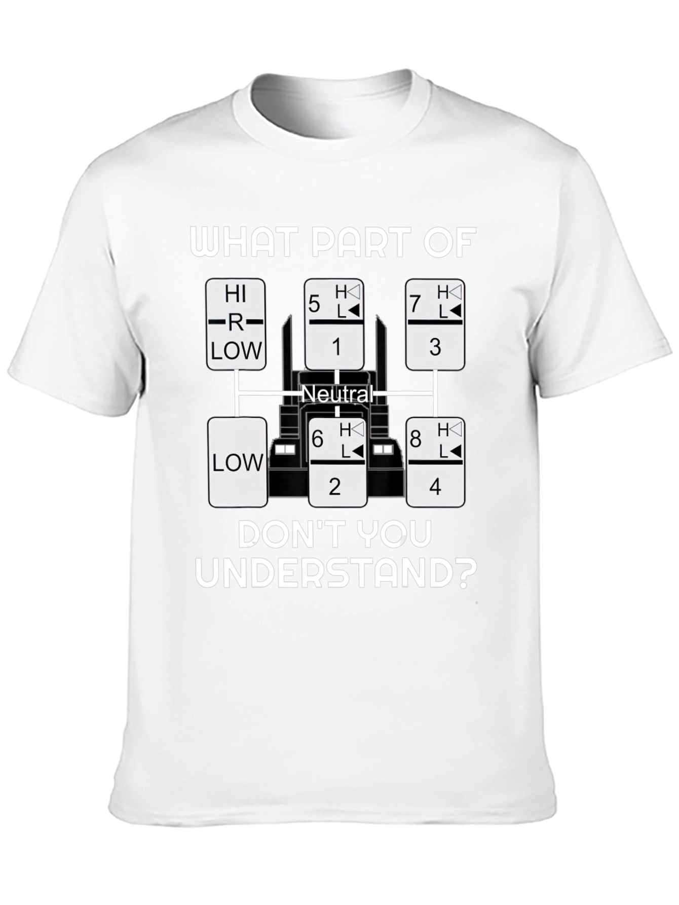 Truck Driver Gearshift T-Shirt