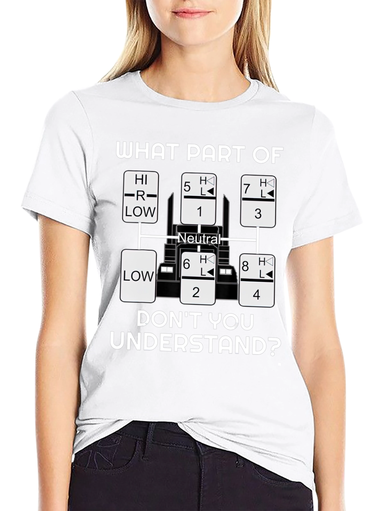 Truck Driver Gearshift T-Shirt