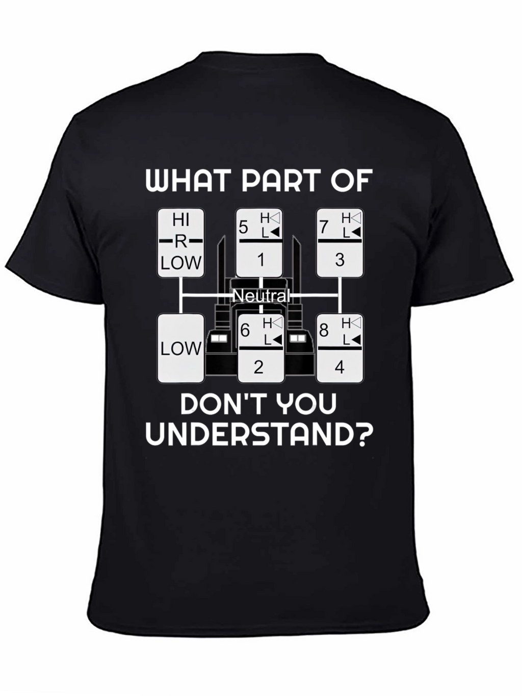 Truck Driver Gearshift T-Shirt