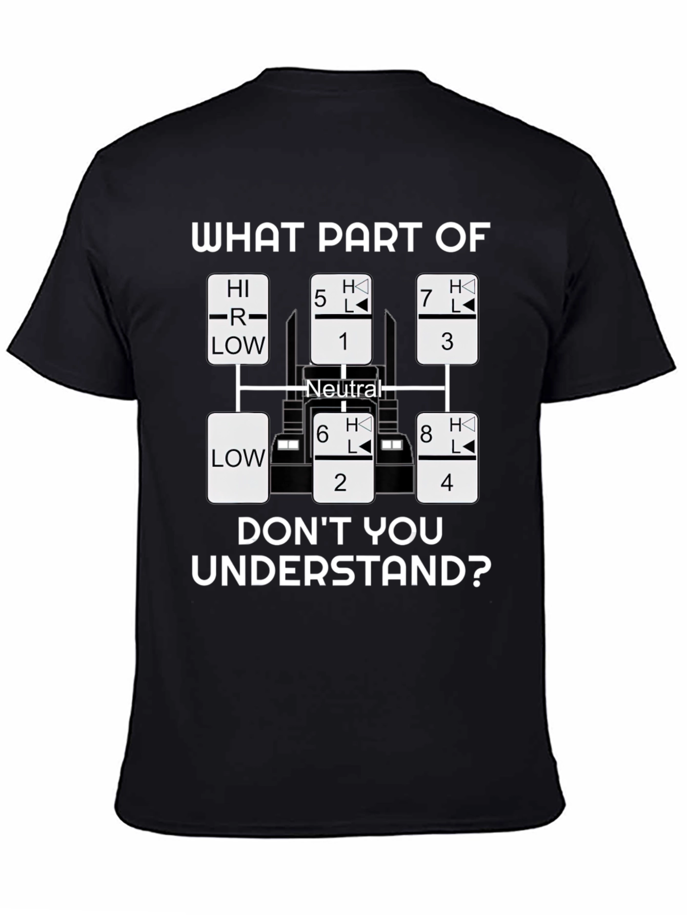 Truck Driver Gearshift T-Shirt