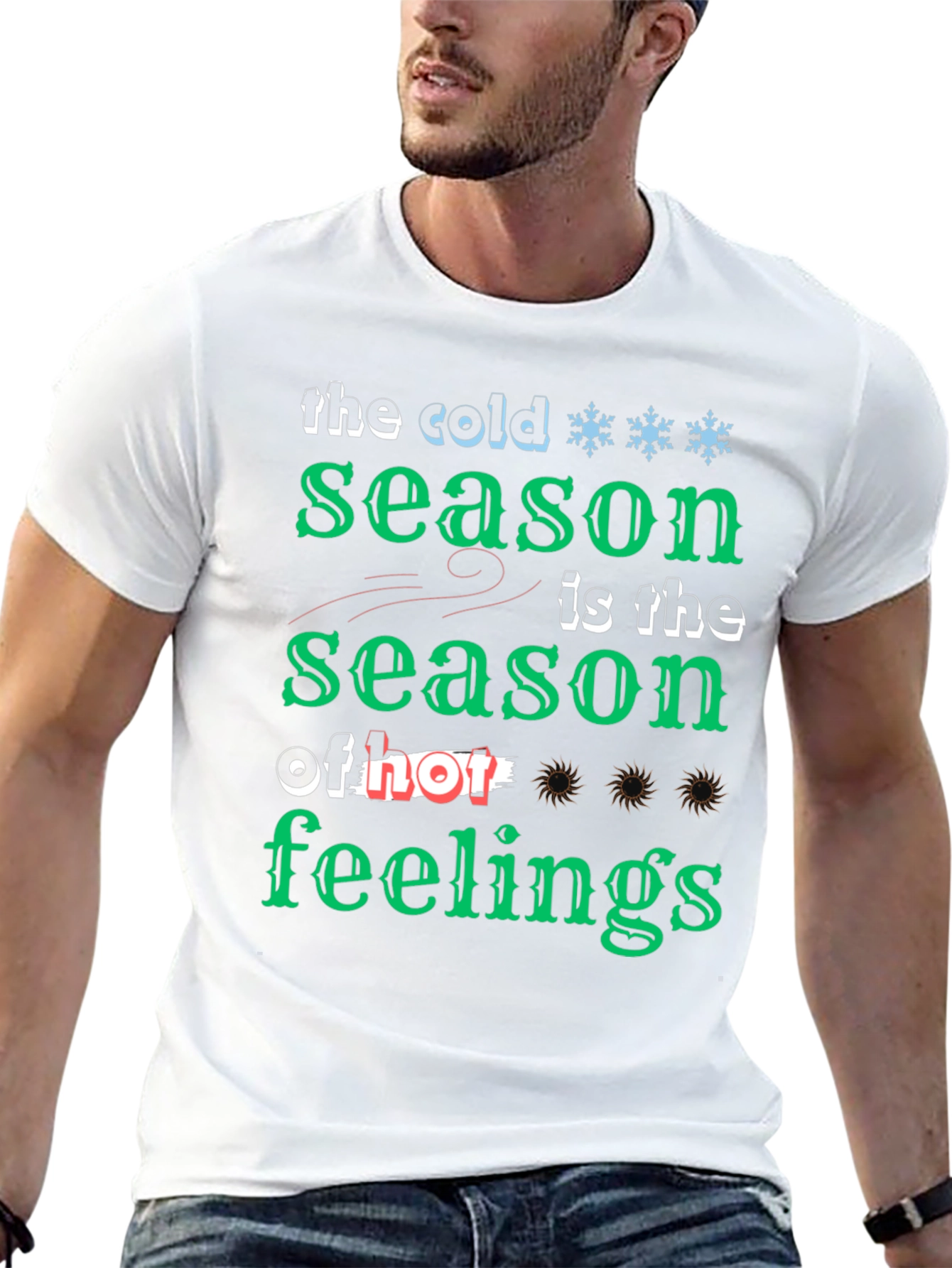 Cold Season of Feelings Graphic T-Shirt