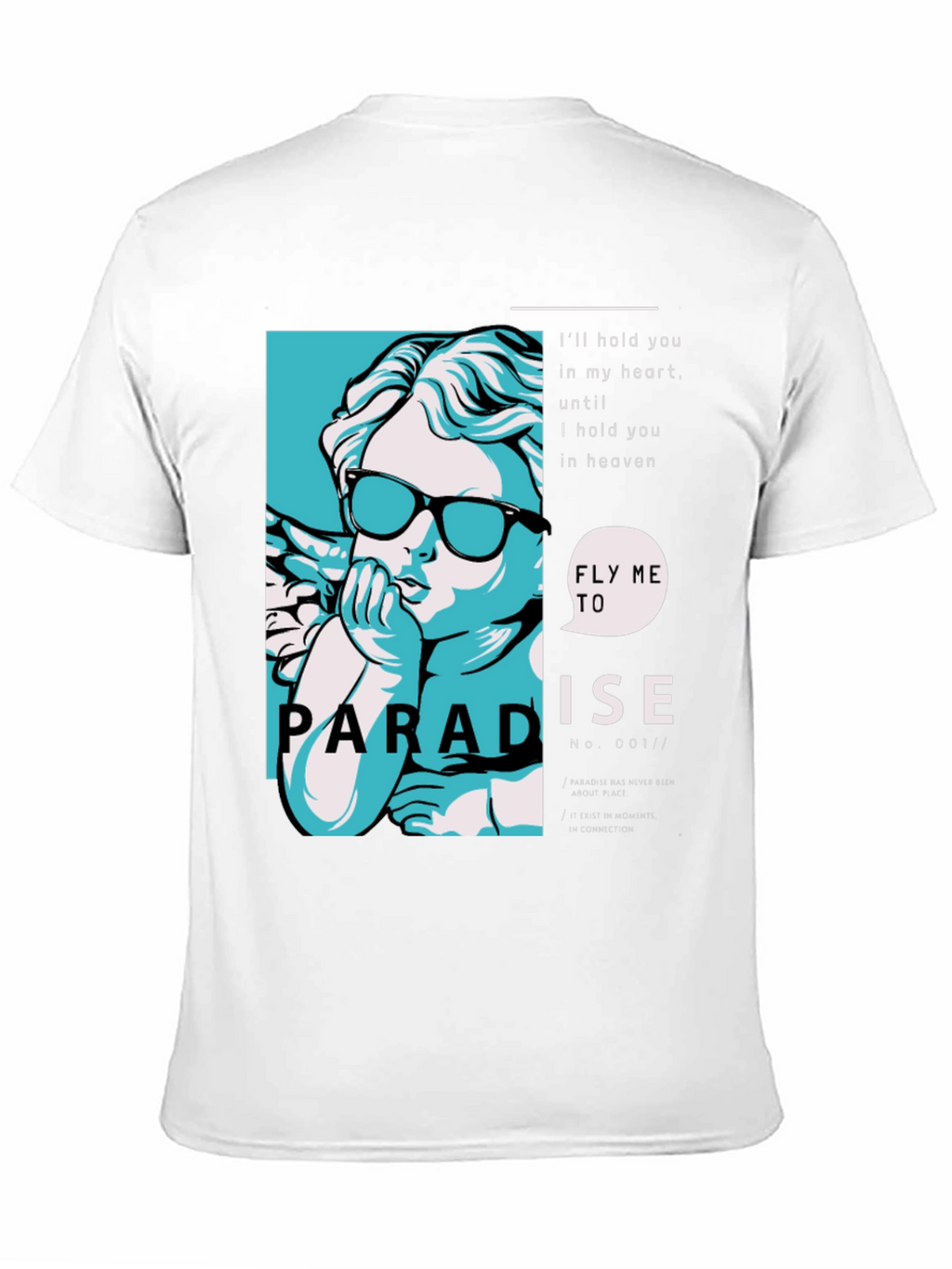 Paradise Angel Graphic Print Tee