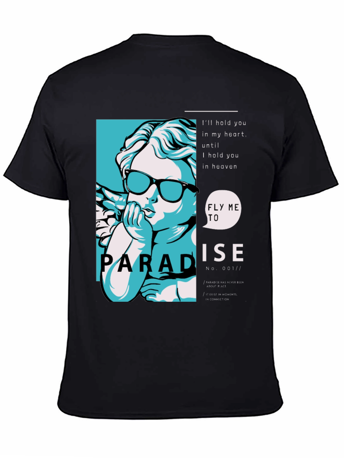 Paradise Angel Graphic Print Tee