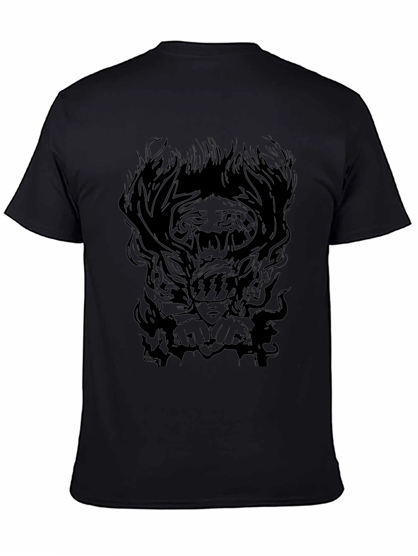 Dark Graphic Tee: Blind Justice Warrior T-Shirt
