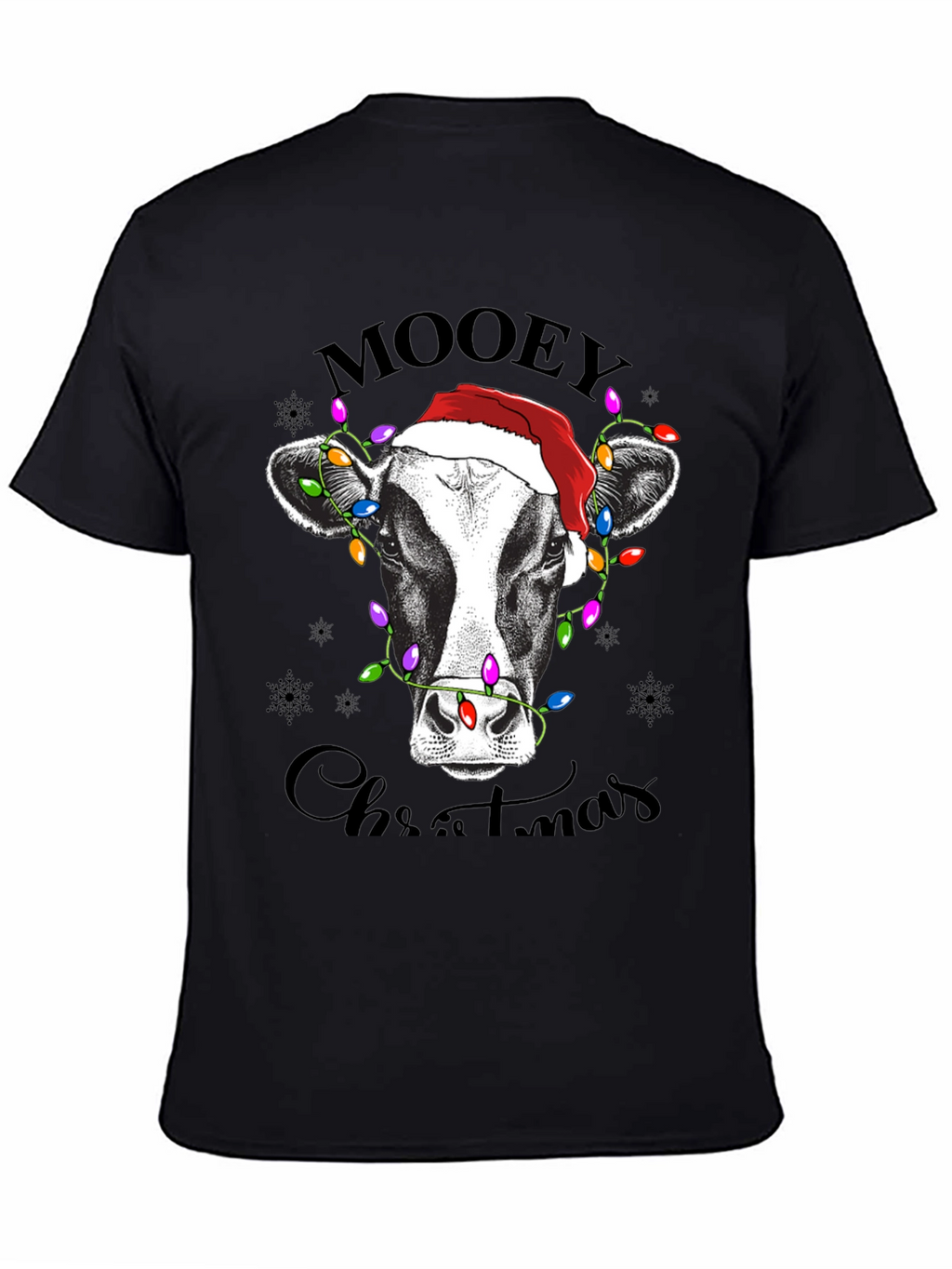 Moovey Christmas Cow Graphic Tee