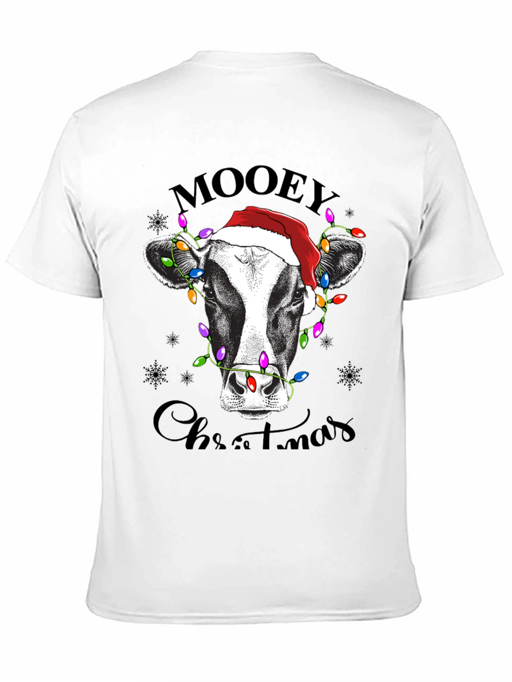 Moovey Christmas Cow Graphic Tee