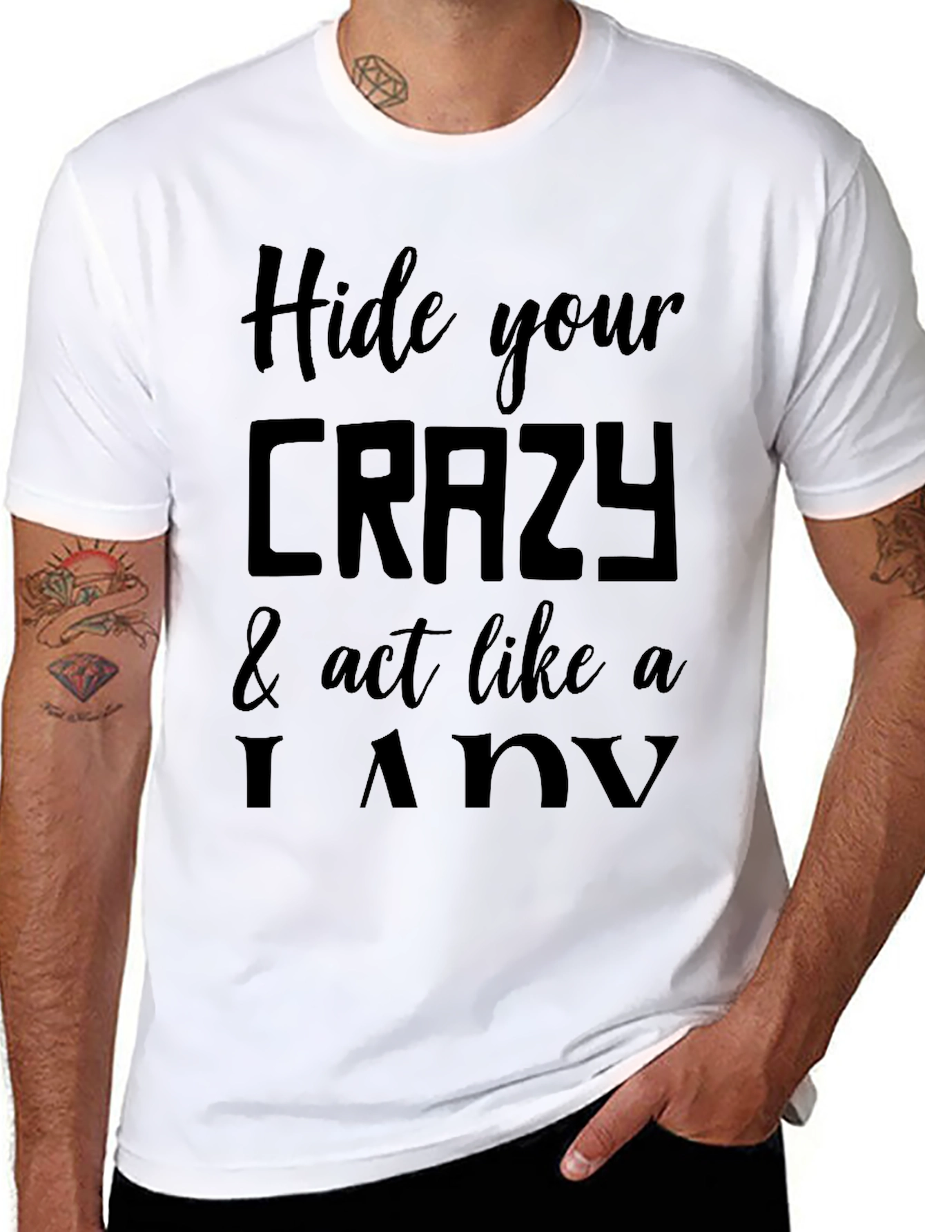 Hide Your Crazy Graphic Tee