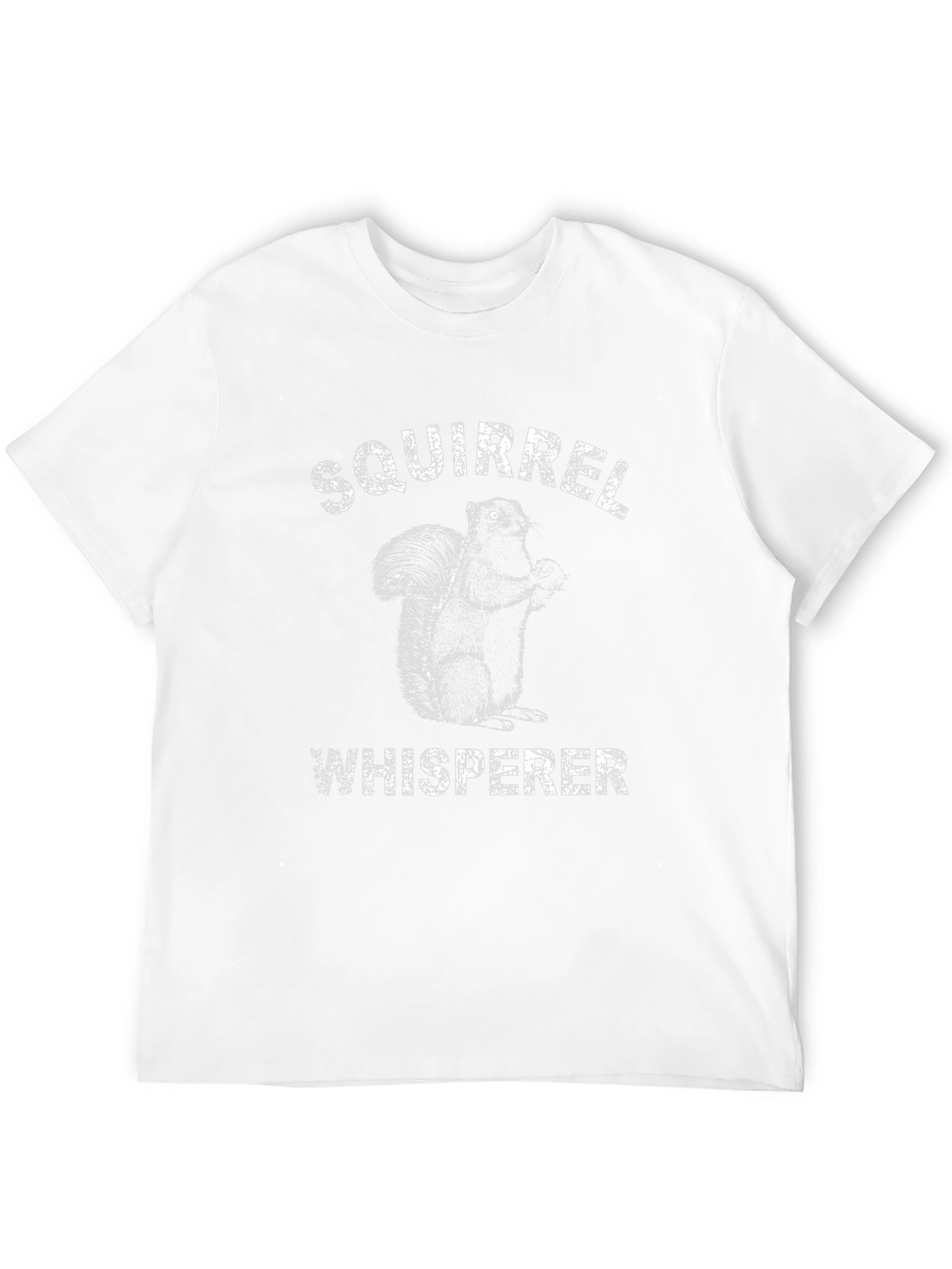 Squirrel Whisperer Black Graphic T-Shirt