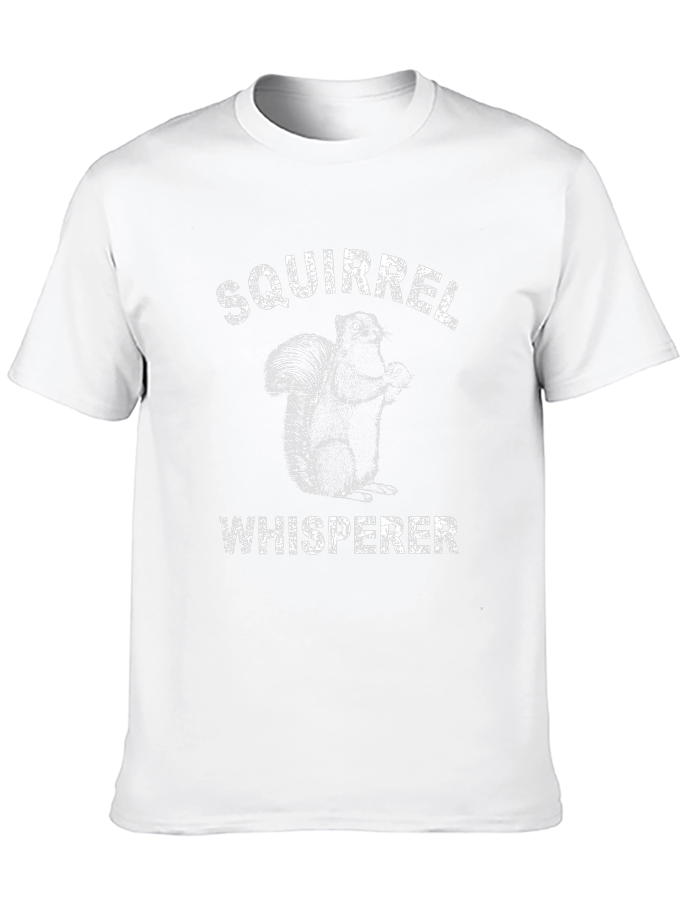 Squirrel Whisperer Black Graphic T-Shirt