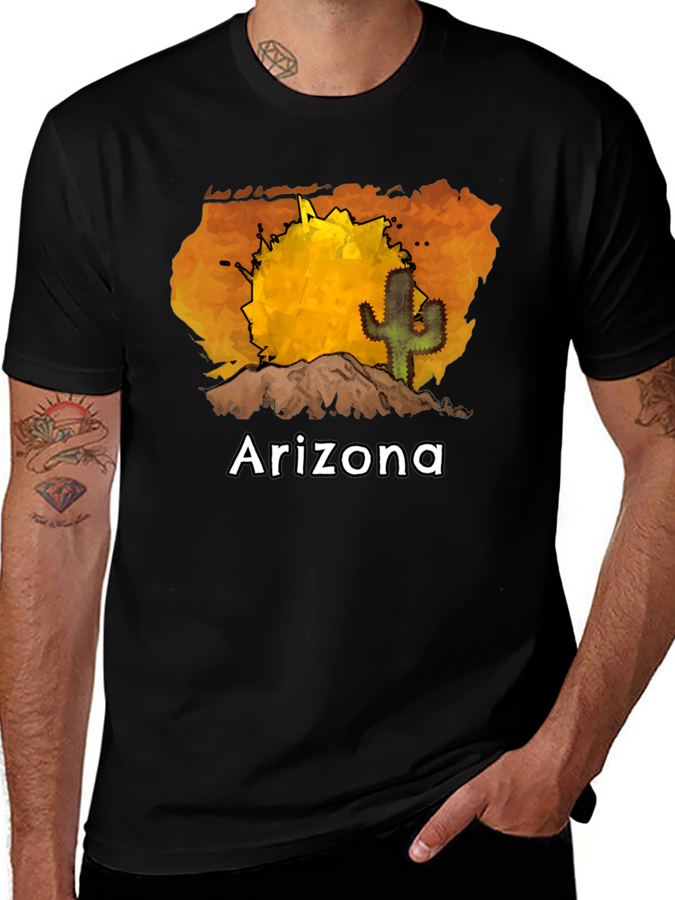 Arizona Desert Graphic Tee - Stylish & Unique