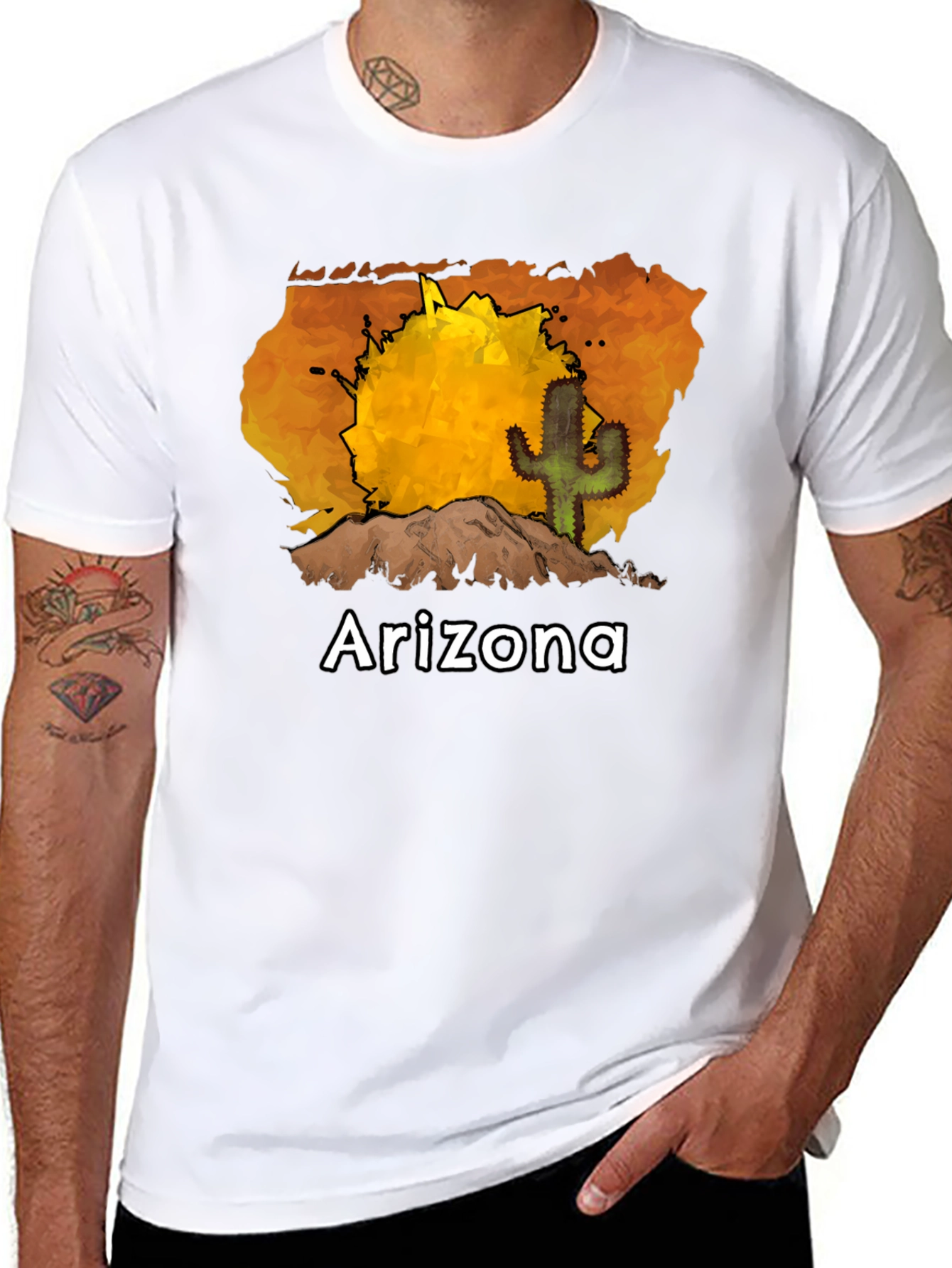 Arizona Desert Graphic Tee - Stylish & Unique