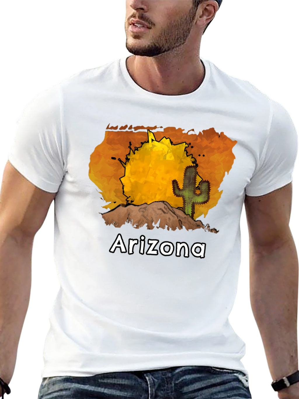 Arizona Desert Graphic Tee - Stylish & Unique