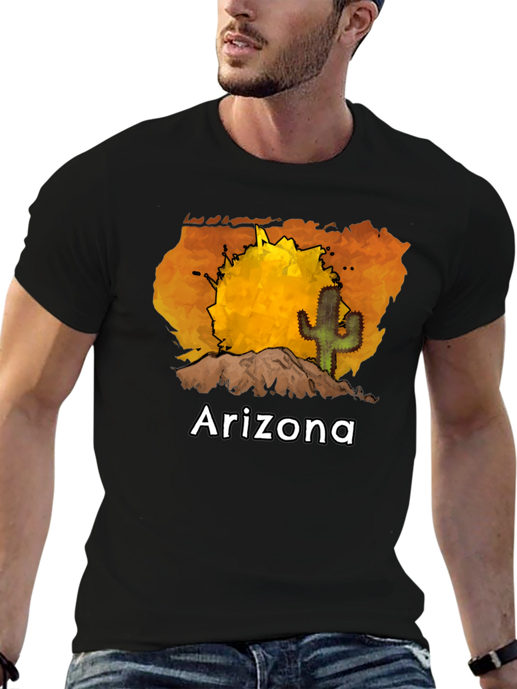 Arizona Desert Graphic Tee - Stylish & Unique