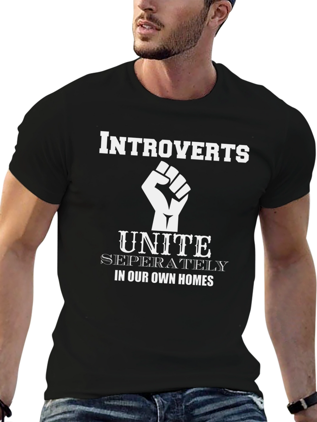 Introvert Unite T-Shirt - Funny Social Distancing Tee