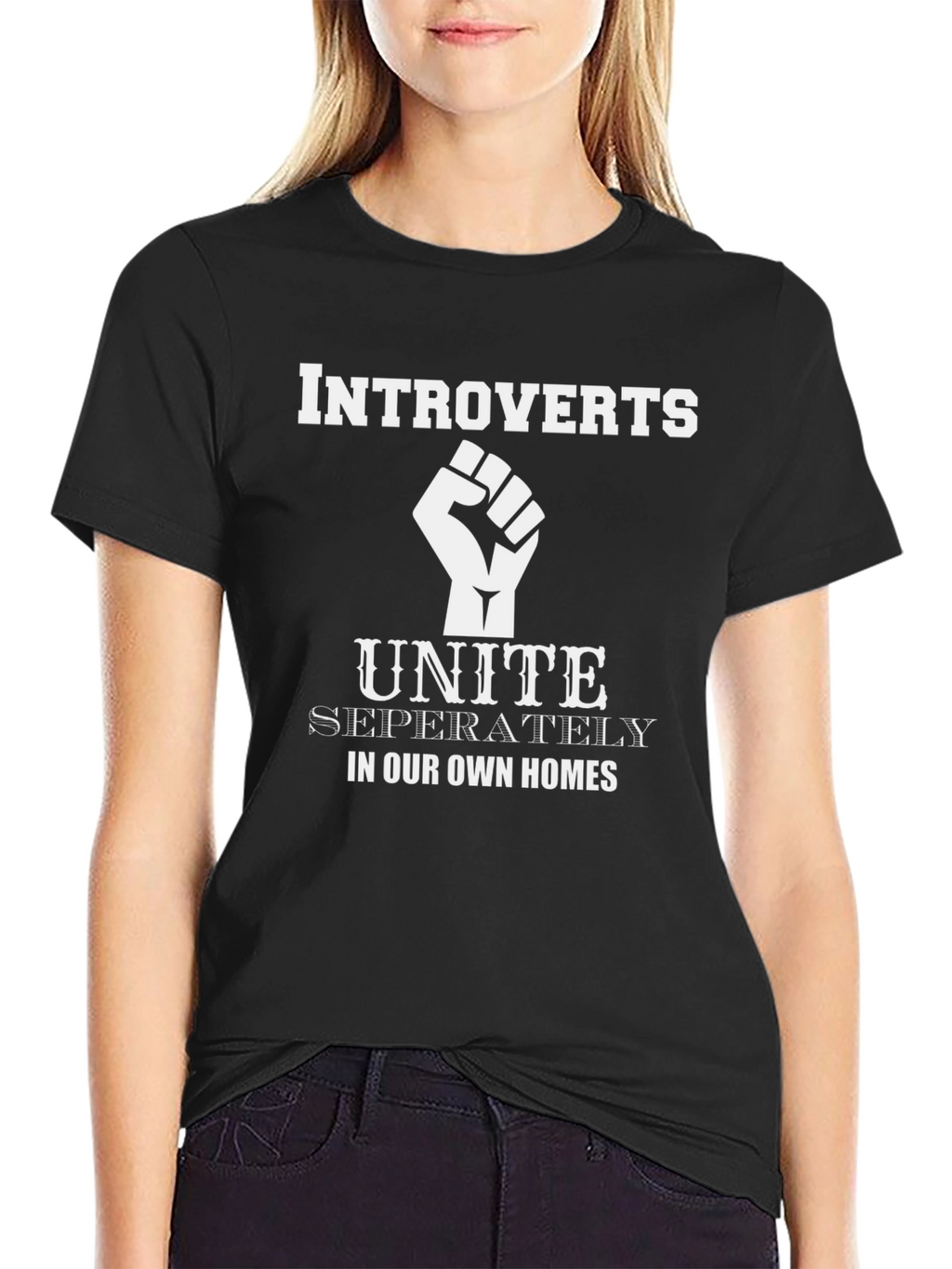 Introvert Unite T-Shirt - Funny Social Distancing Tee