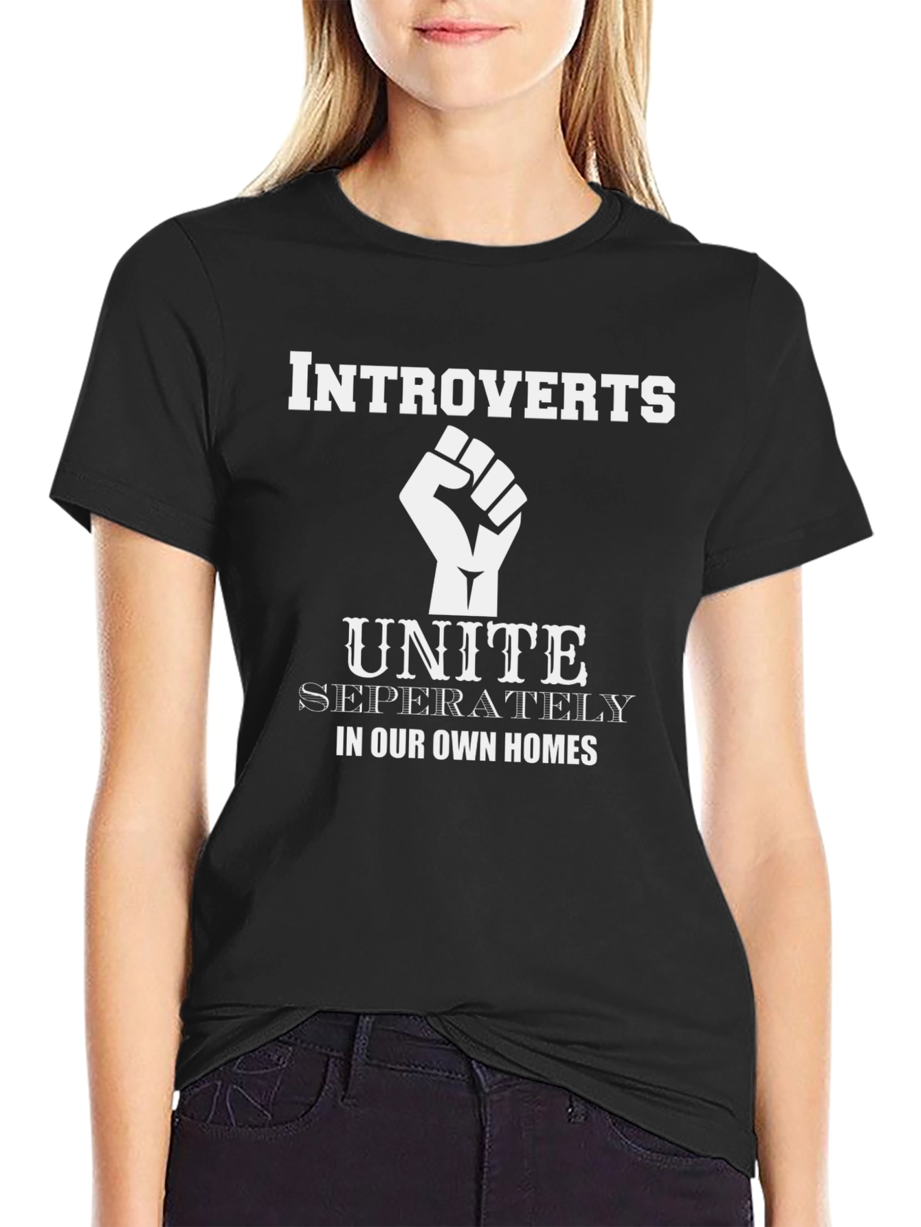 Introvert Unite T-Shirt - Funny Social Distancing Tee