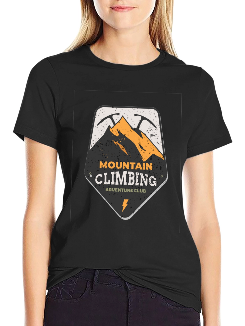 Mountain Climbing Adventure Club Graphic T-Shirt