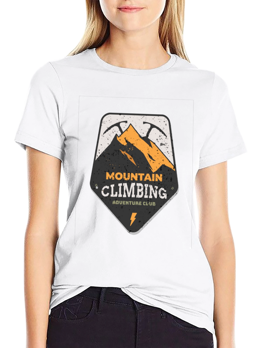 Mountain Climbing Adventure Club Graphic T-Shirt