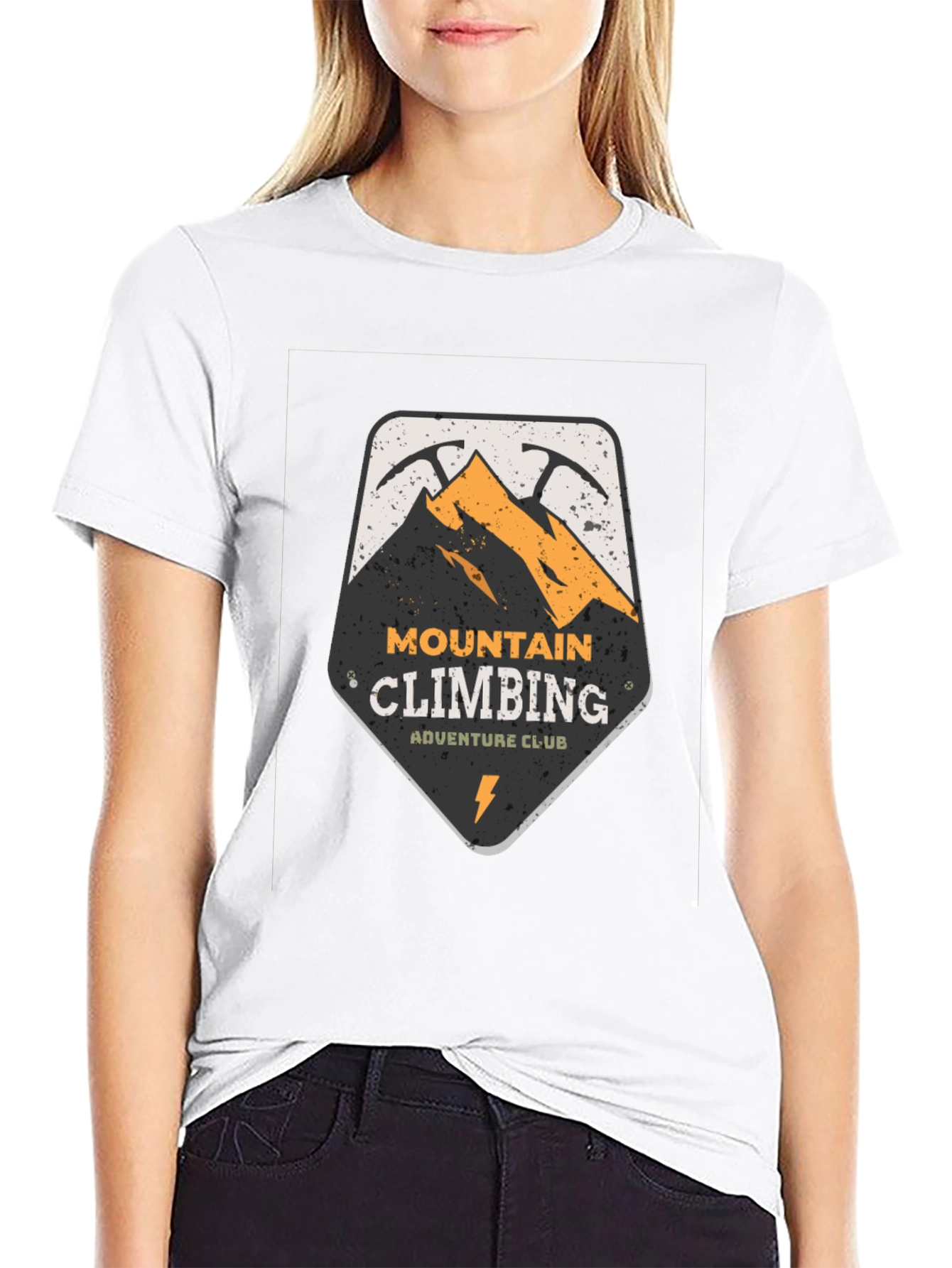 Mountain Climbing Adventure Club Graphic T-Shirt