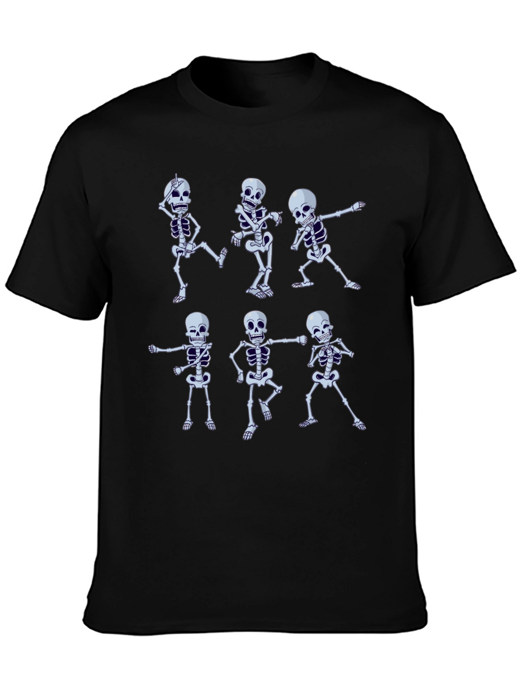 Dancing Skeleton T-Shirt - Halloween Graphic Tee
