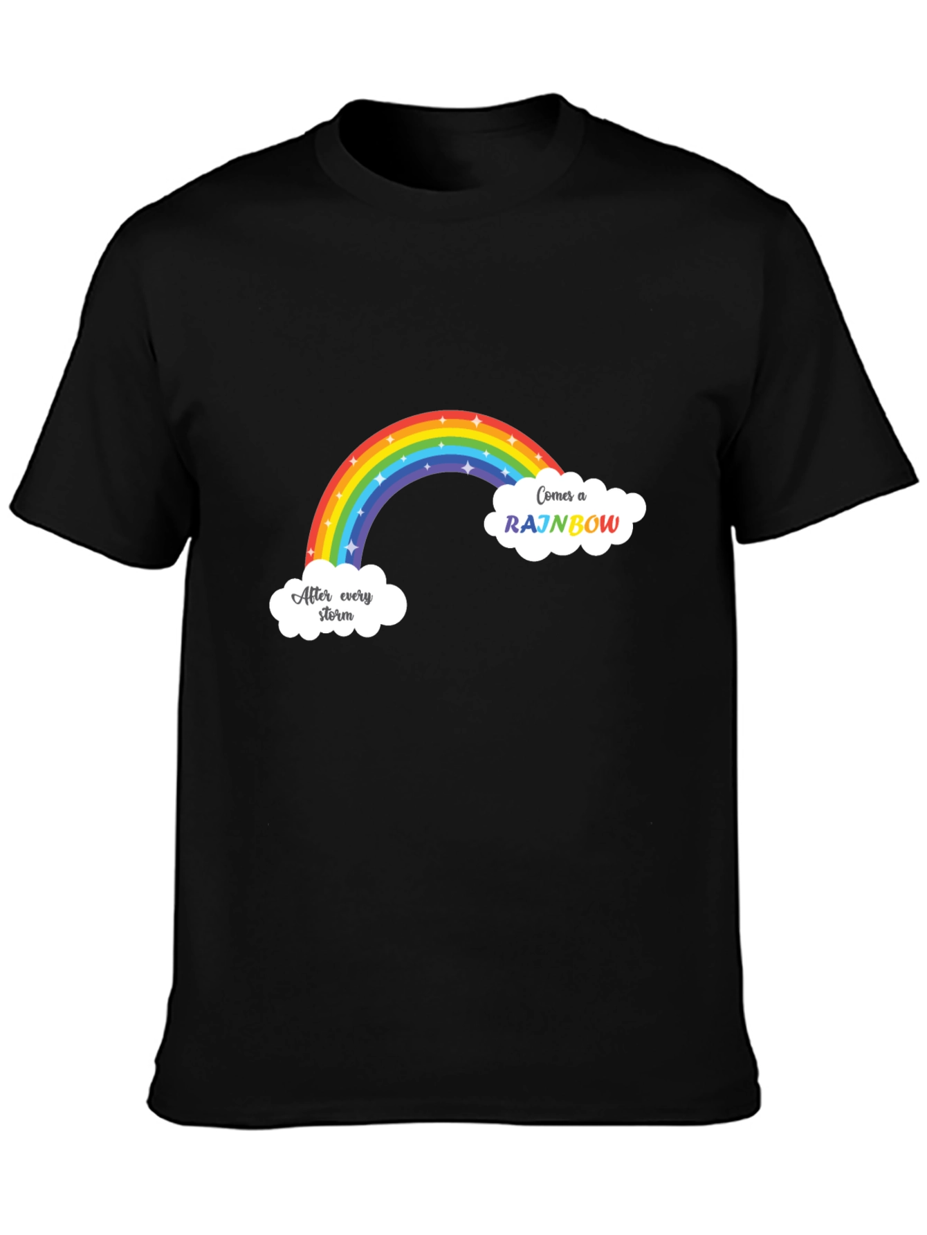 Rainbow After Storm Graphic T-Shirt