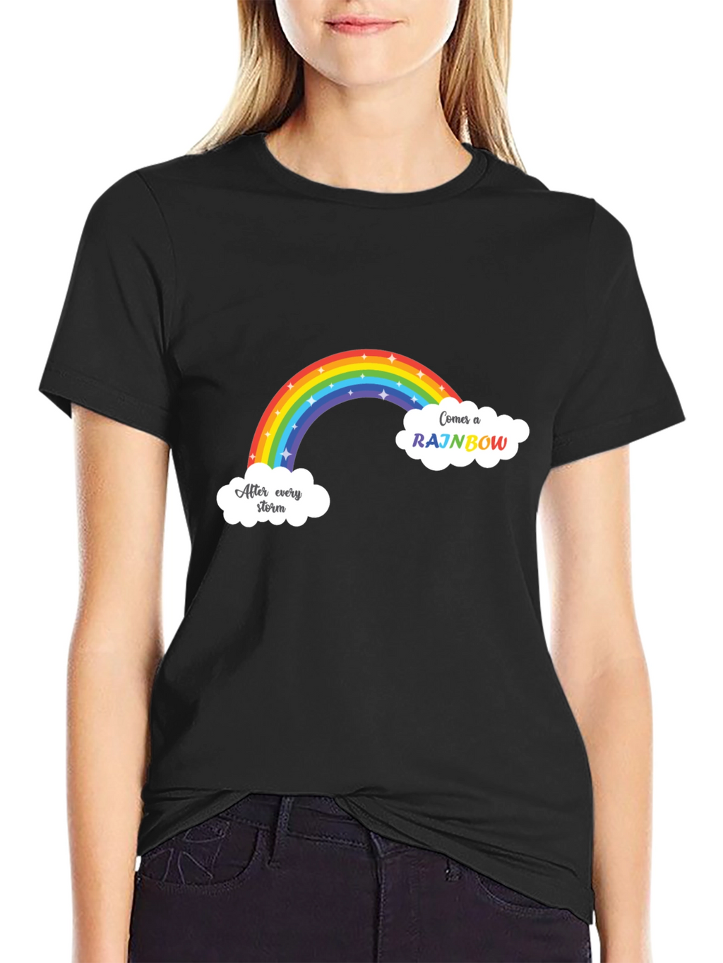 Rainbow After Storm Graphic T-Shirt