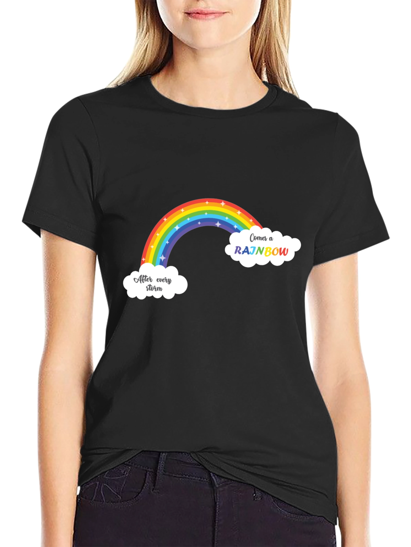 Rainbow After Storm Graphic T-Shirt