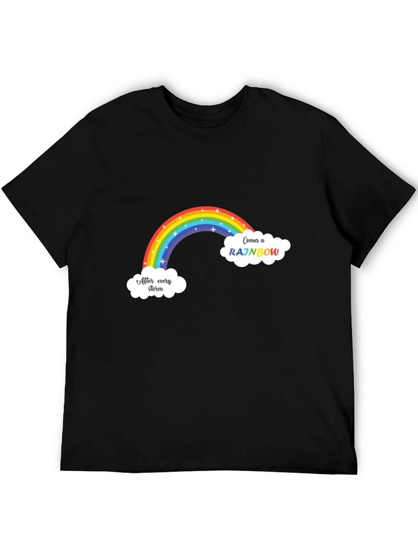 Rainbow After Storm Graphic T-Shirt