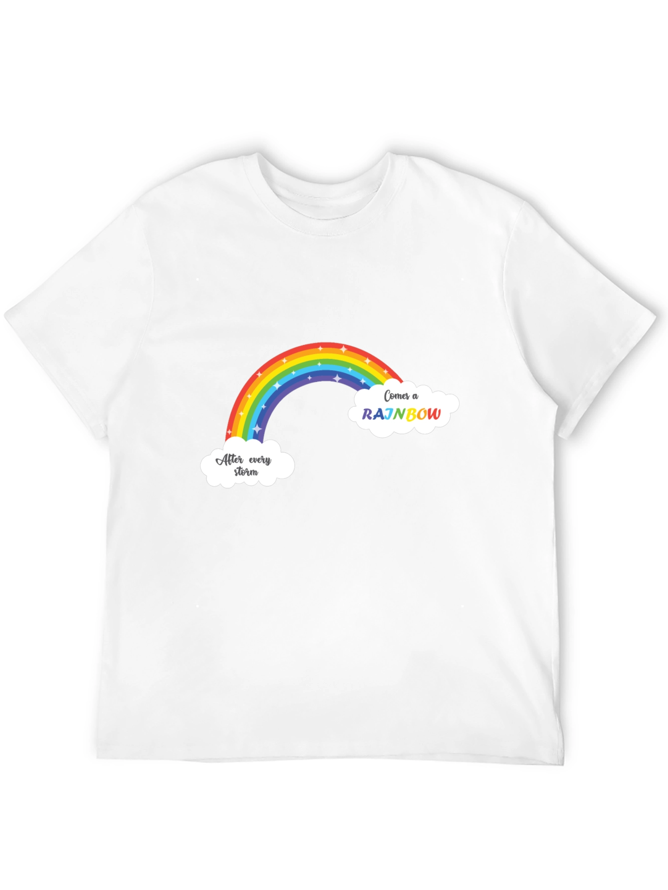 Rainbow After Storm Graphic T-Shirt