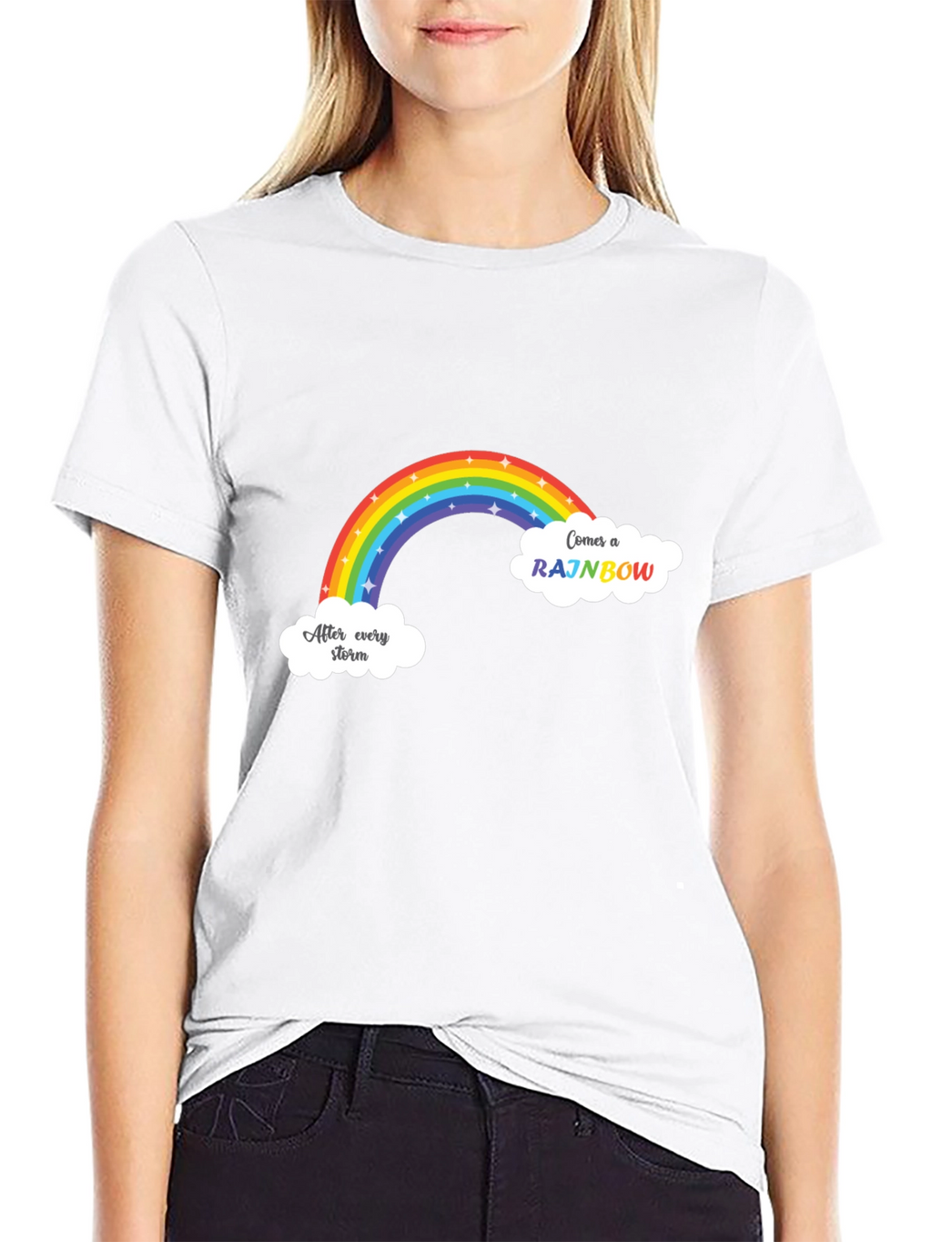 Rainbow After Storm Graphic T-Shirt