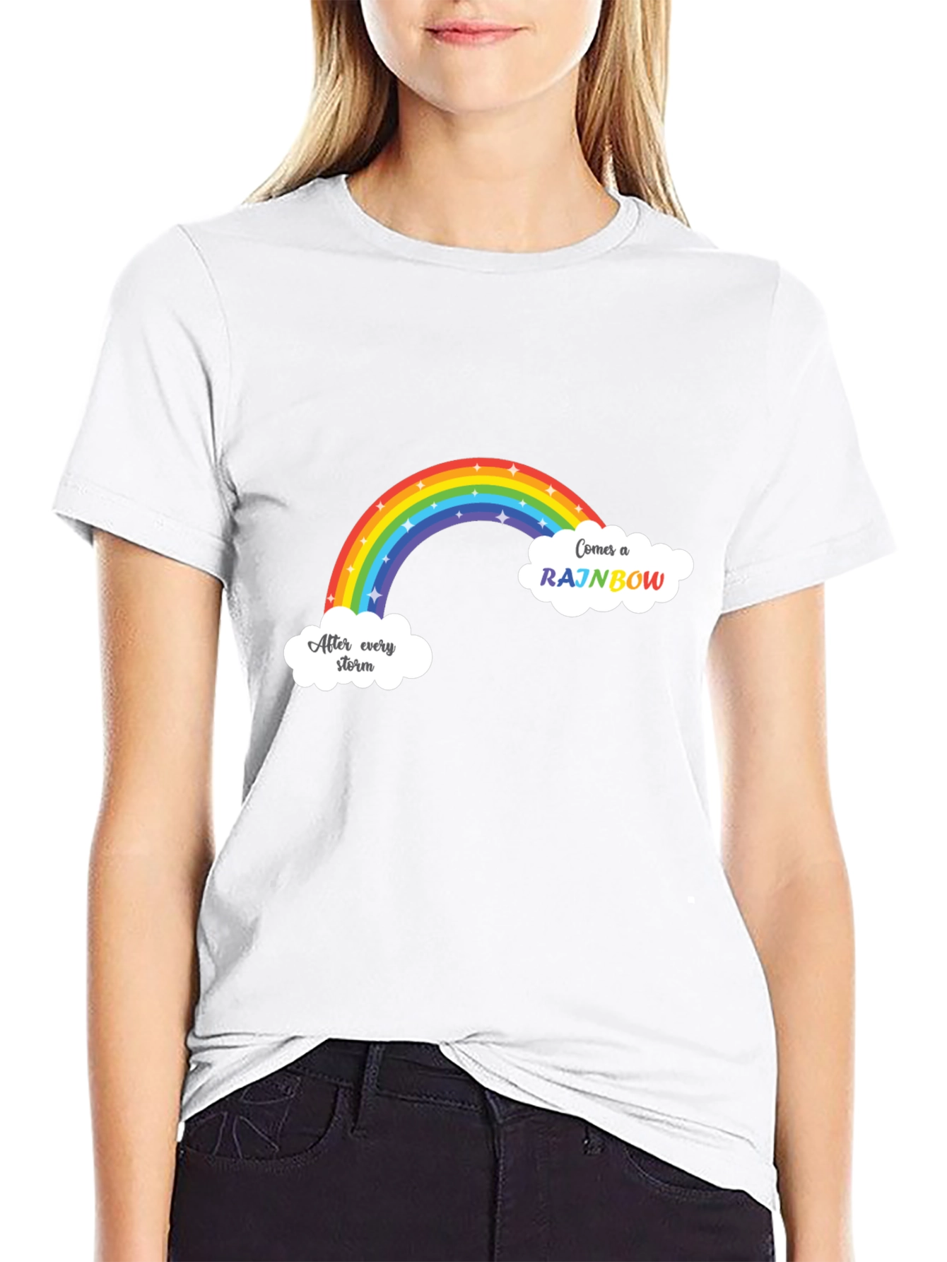 Rainbow After Storm Graphic T-Shirt
