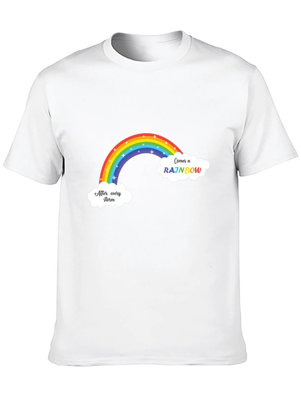 Rainbow After Storm Graphic T-Shirt