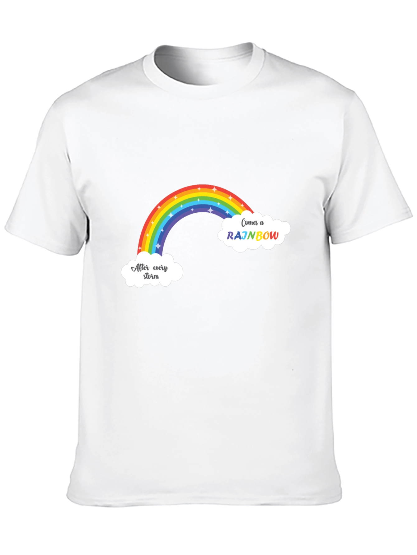 Rainbow After Storm Graphic T-Shirt