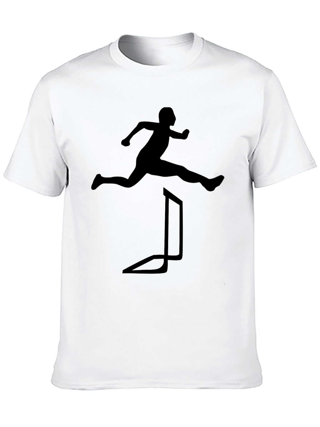 Hurdle Jumper Graphic Tee - Athletic Style