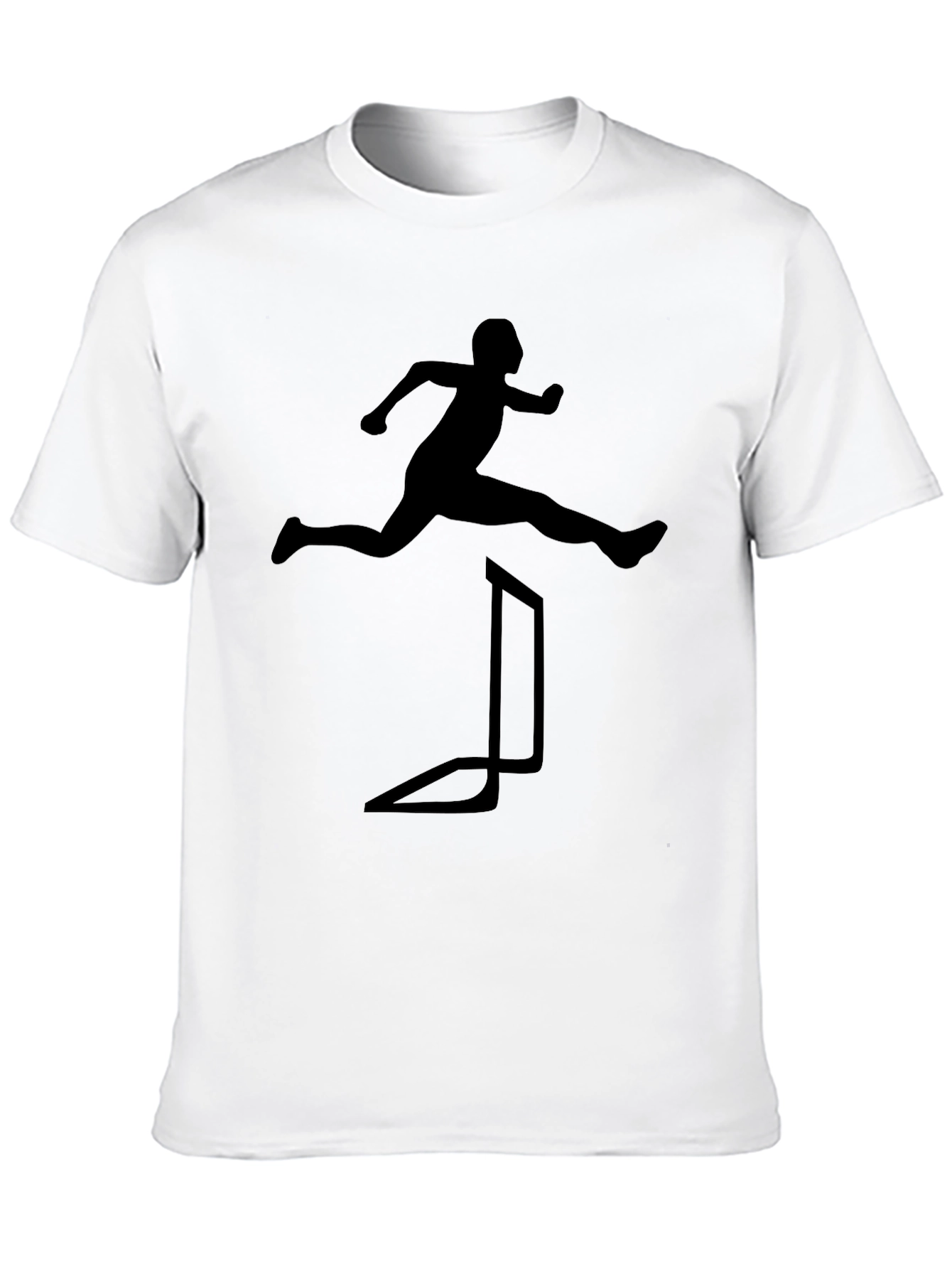 Hurdle Jumper Graphic Tee - Athletic Style