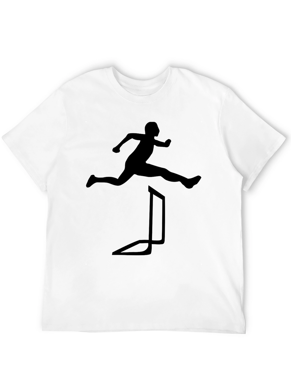 Hurdle Jumper Graphic Tee - Athletic Style