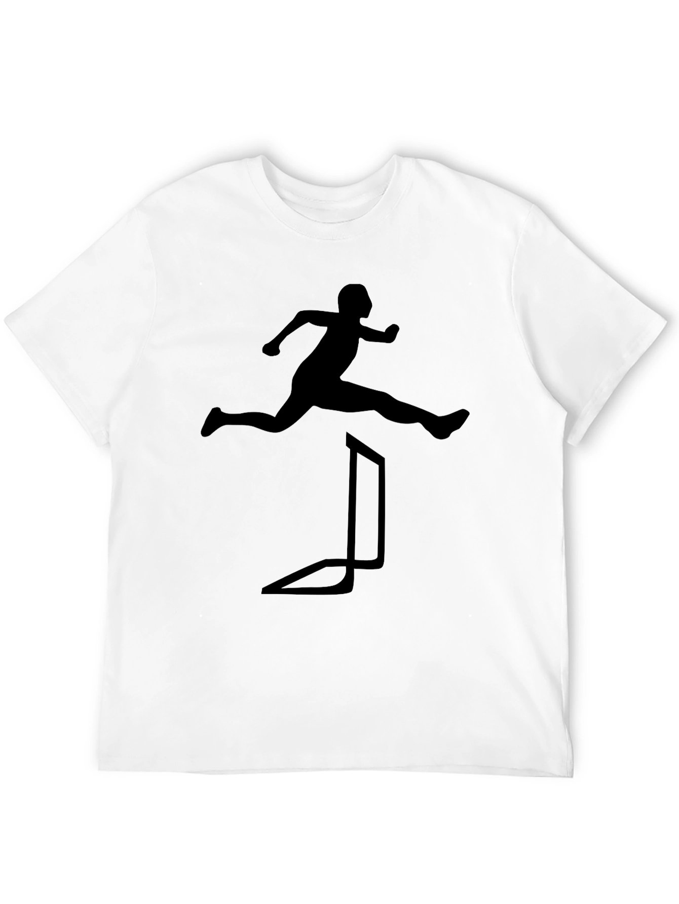 Hurdle Jumper Graphic Tee - Athletic Style