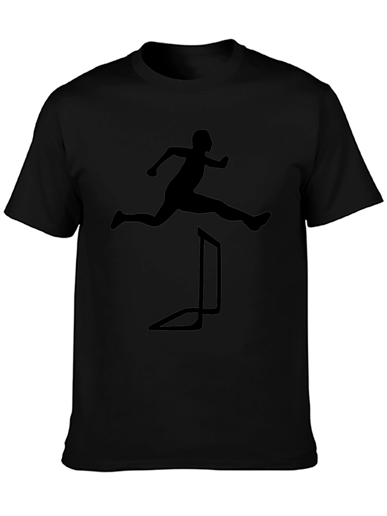 Hurdle Jumper Graphic Tee - Athletic Style
