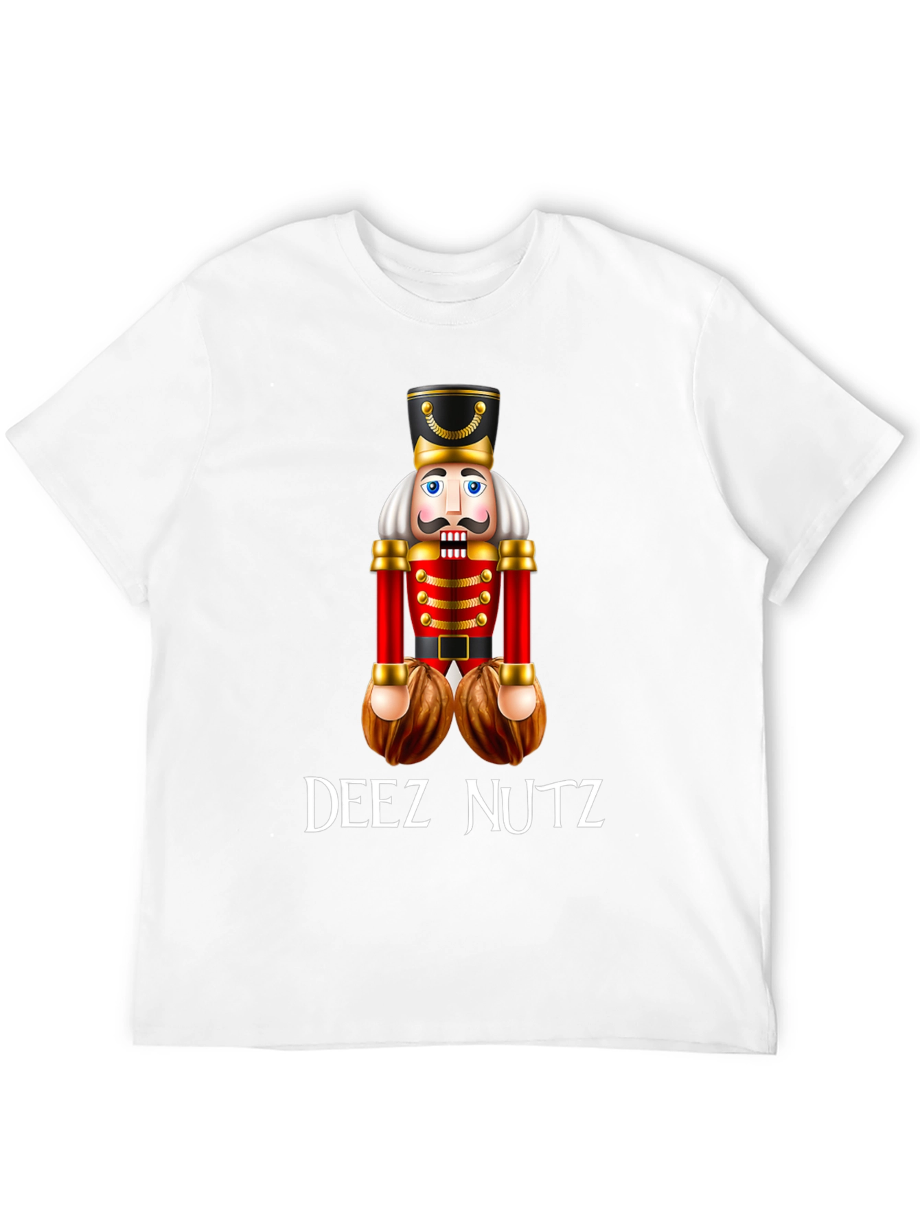 Deez Nutz Nutcracker Humor T-Shirt