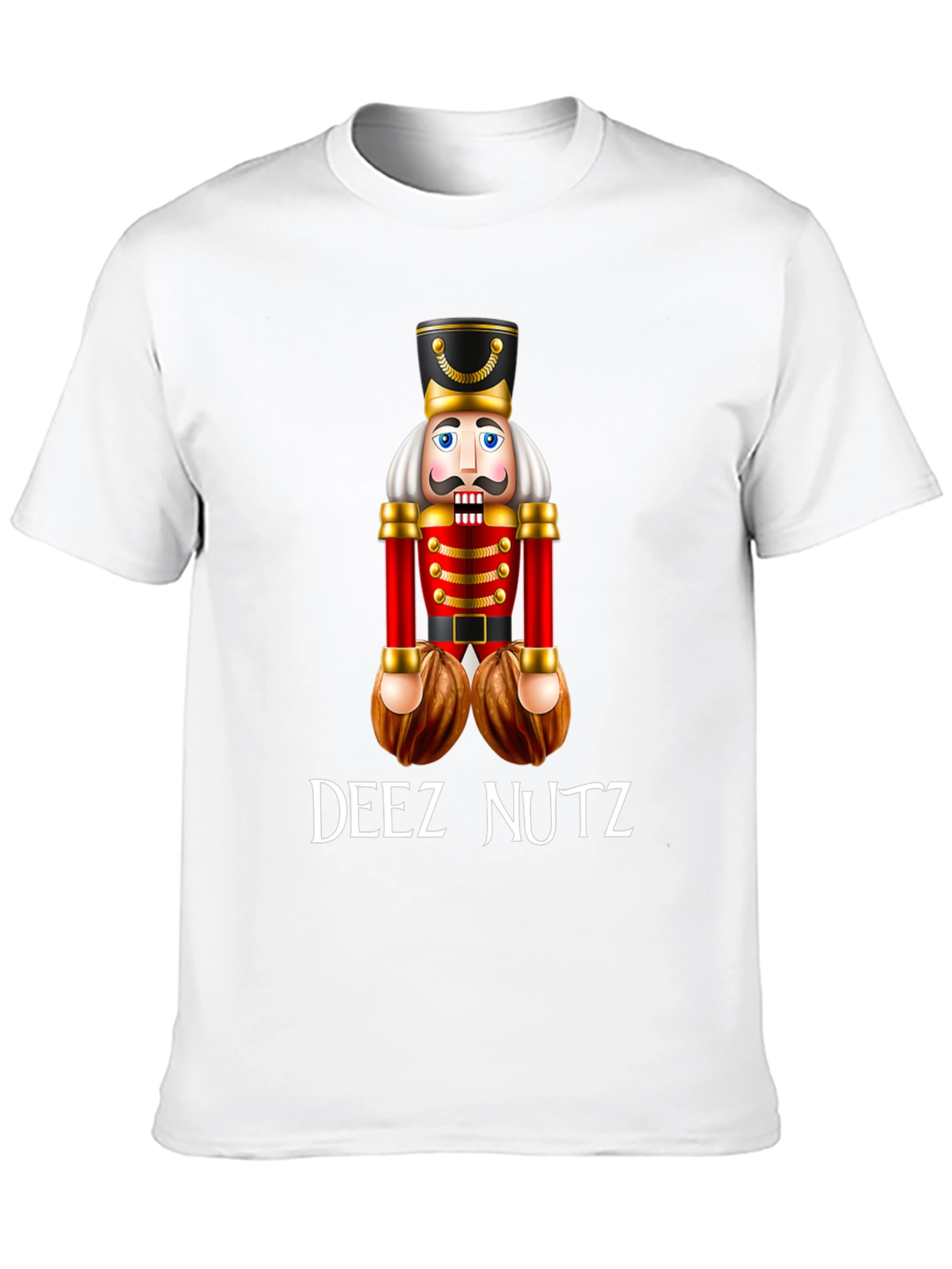 Deez Nutz Nutcracker Humor T-Shirt