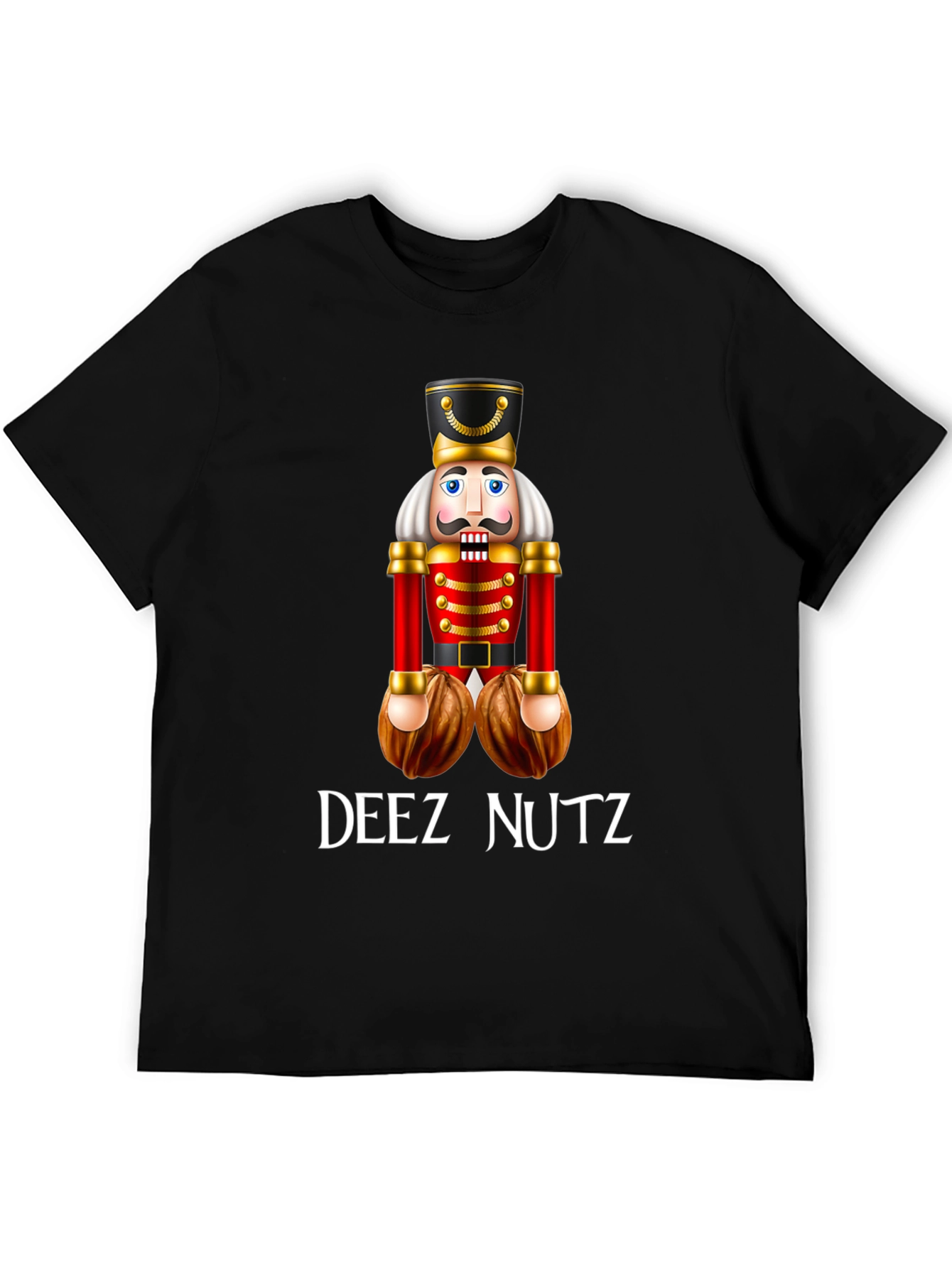 Deez Nutz Nutcracker Humor T-Shirt