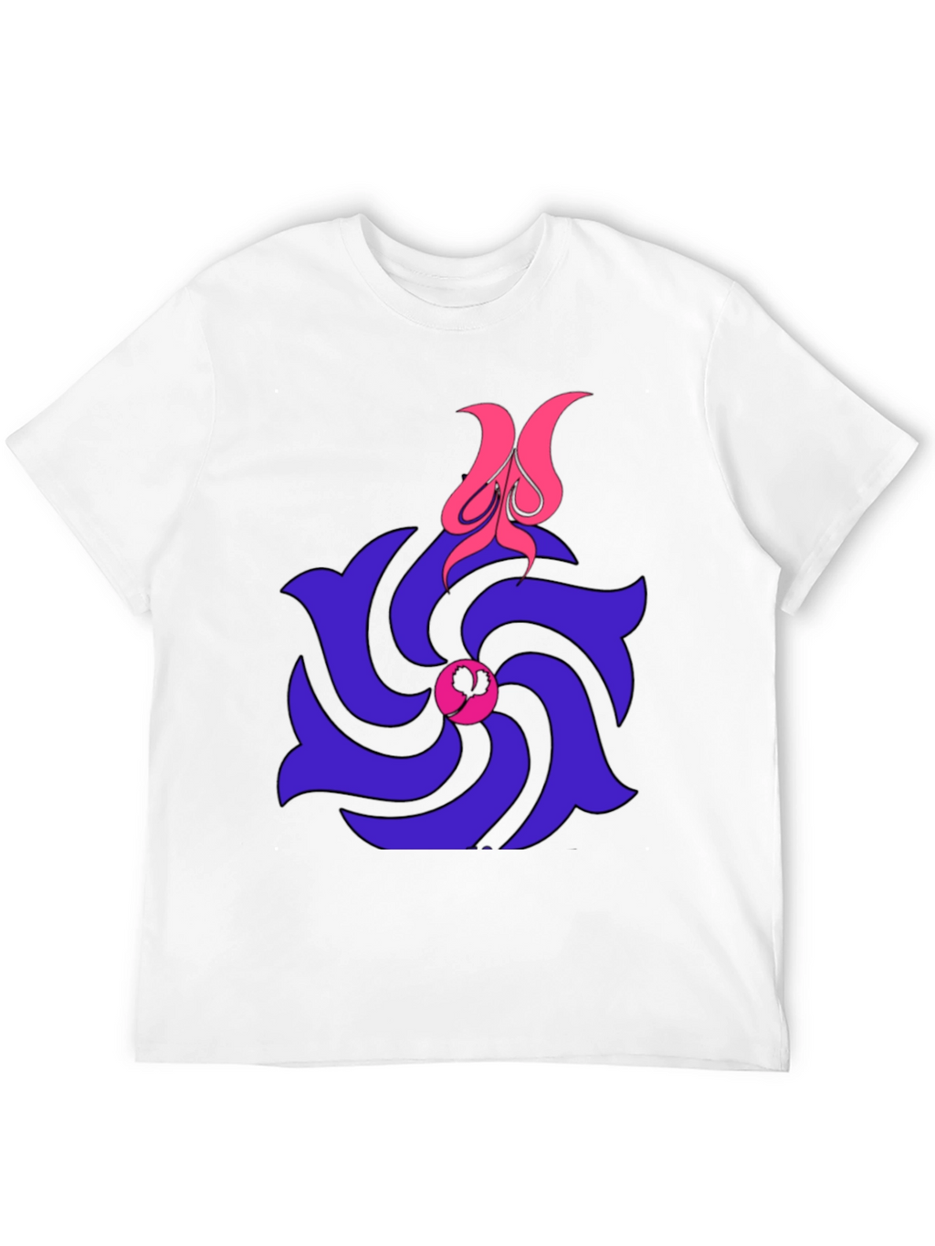 Spiral Flower T-Shirt - Unique Graphic Tee
