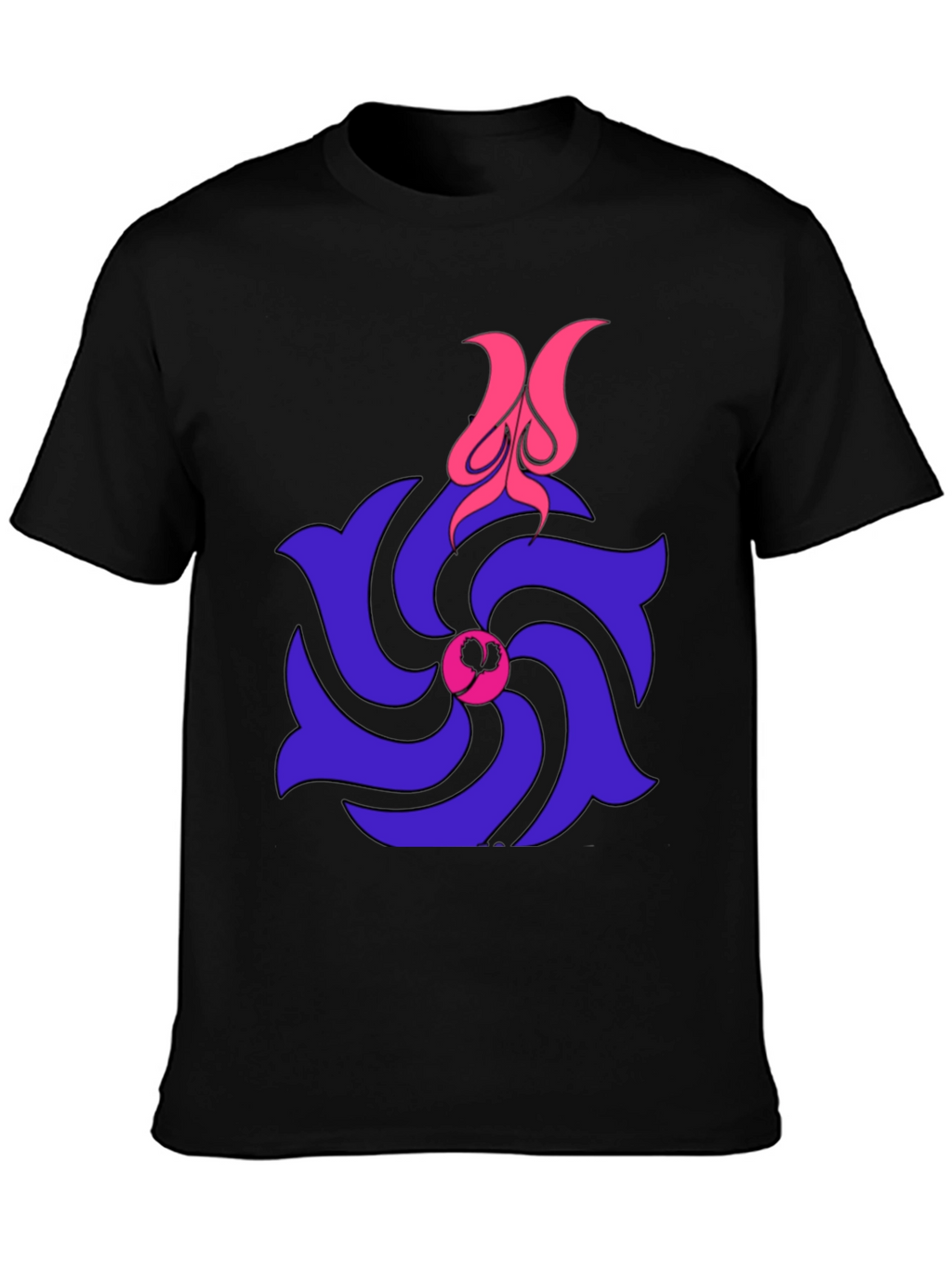 Spiral Flower T-Shirt - Unique Graphic Tee