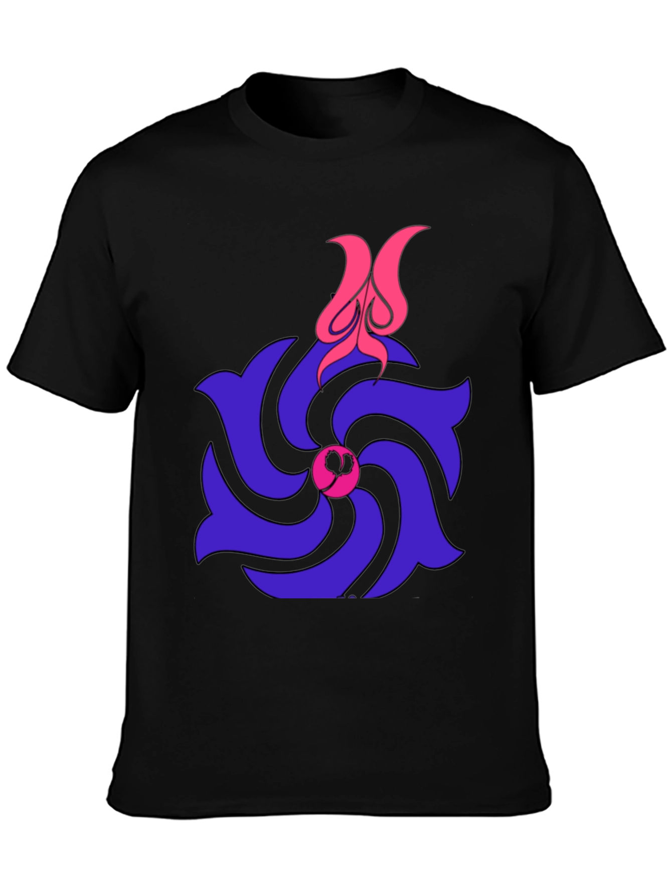 Spiral Flower T-Shirt - Unique Graphic Tee